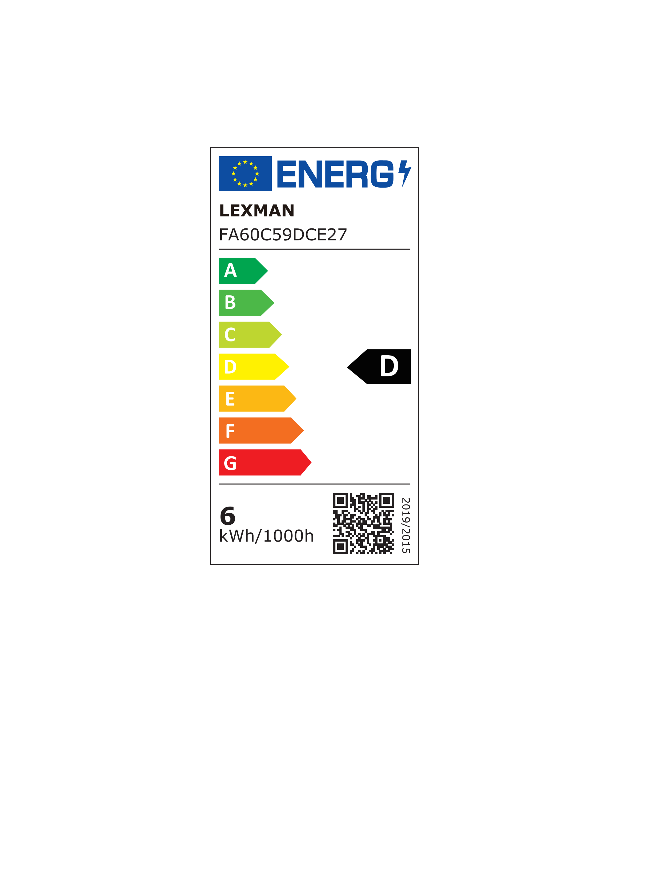 Ampoule led à télécommande, E27, 806lm = 60W, variation de blancs, LEXMAN - 6