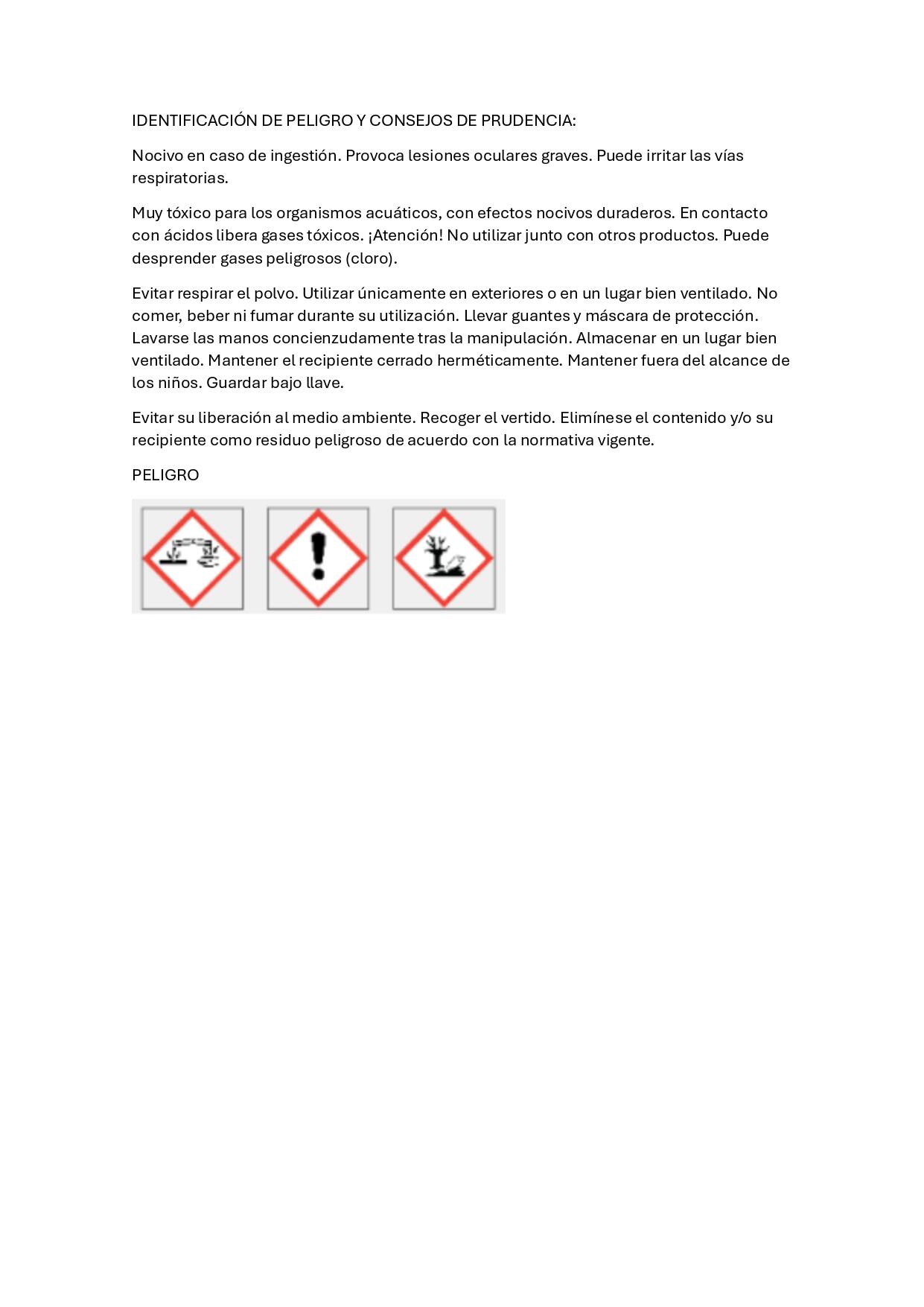 CLORO PASTILLAS 5 ACCIONES 10 KG - 3