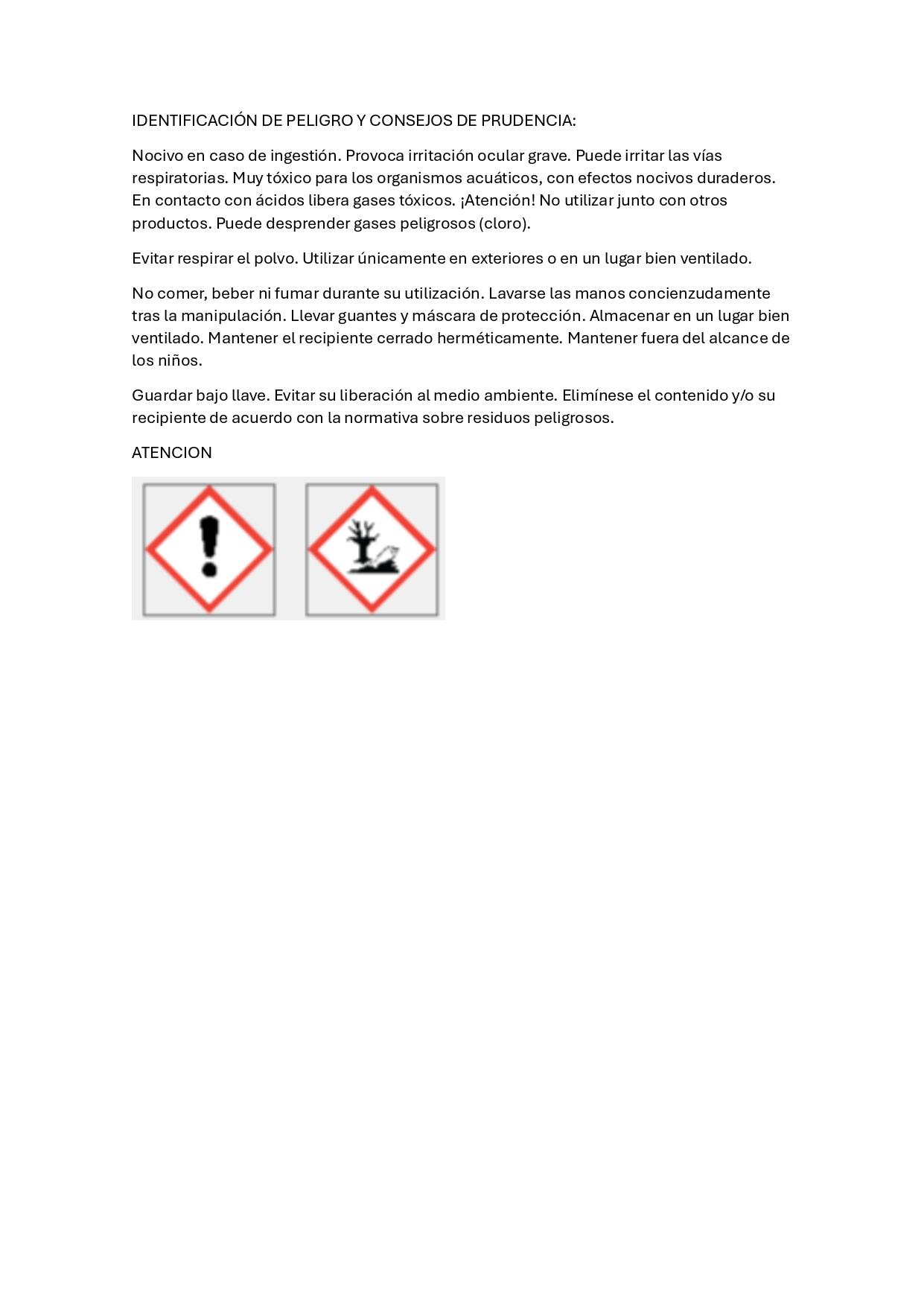 CLORO RÁPIDO GRANULADO 5KG - 2