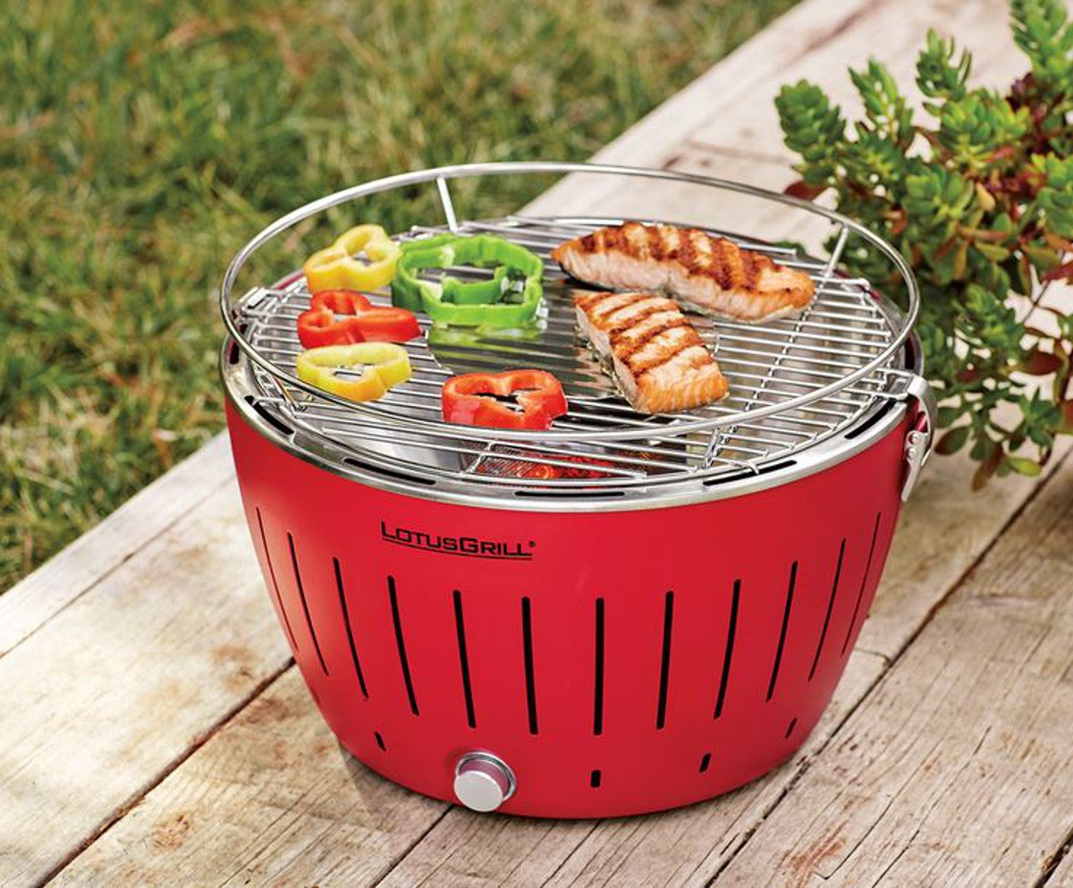 Barbecue a carbonella portatile rosso LOTUS GRILL ø 35 cm - 2
