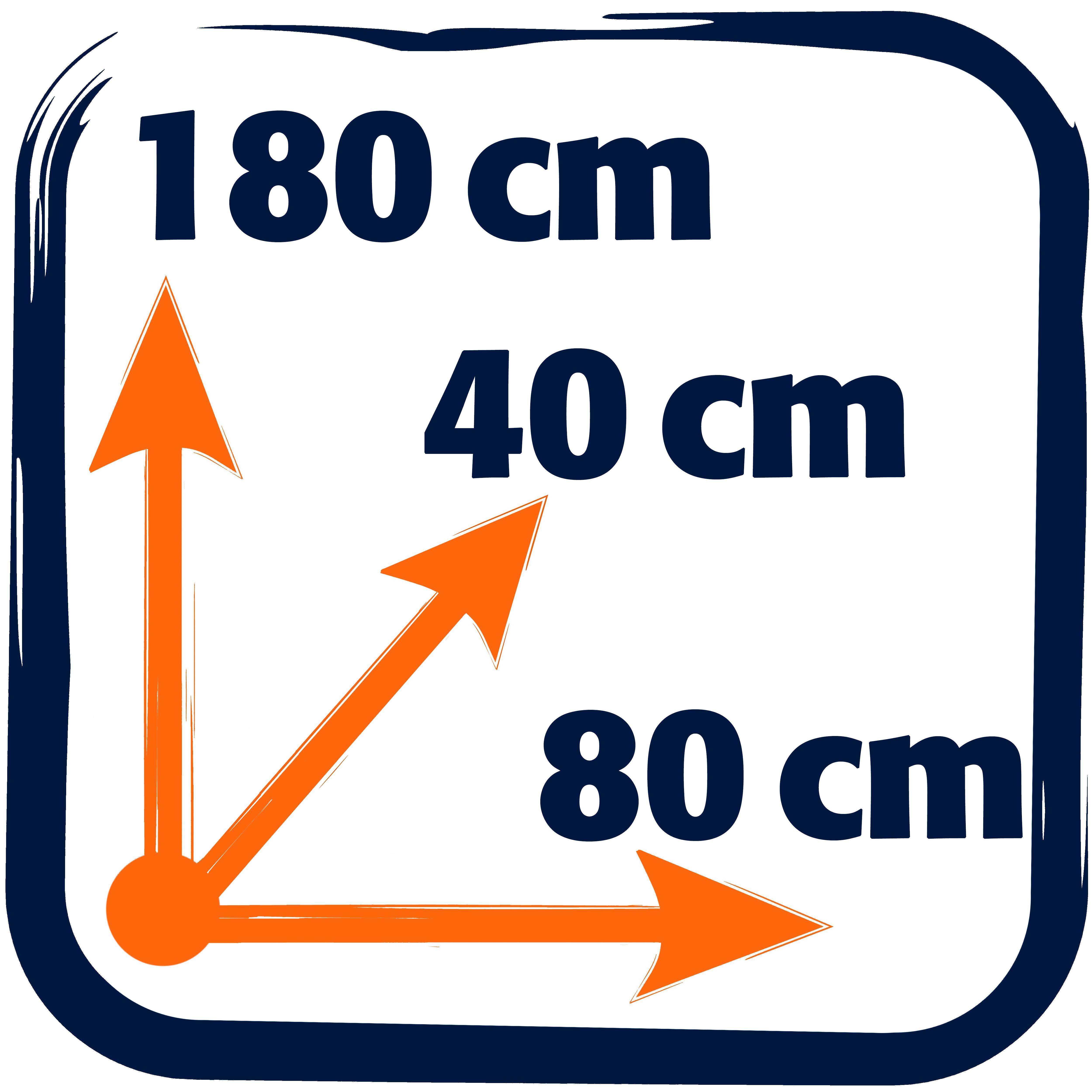 ARMARIO METÁLICO 2 PUERTAS GRIS 180 X 80 X 40 CM - 5