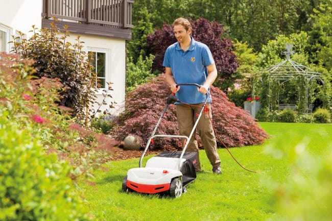 Scarificatore Elettrico AL-KO 32.5 VE - 1000W, Larghezza 32cm, 5 Livelli Profondità, Cesto 45L - Foto 2