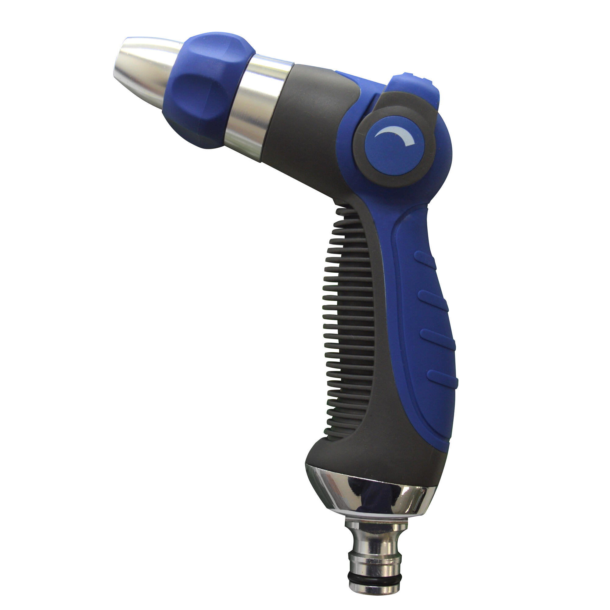 Pistola hibrida azul conector aluminio