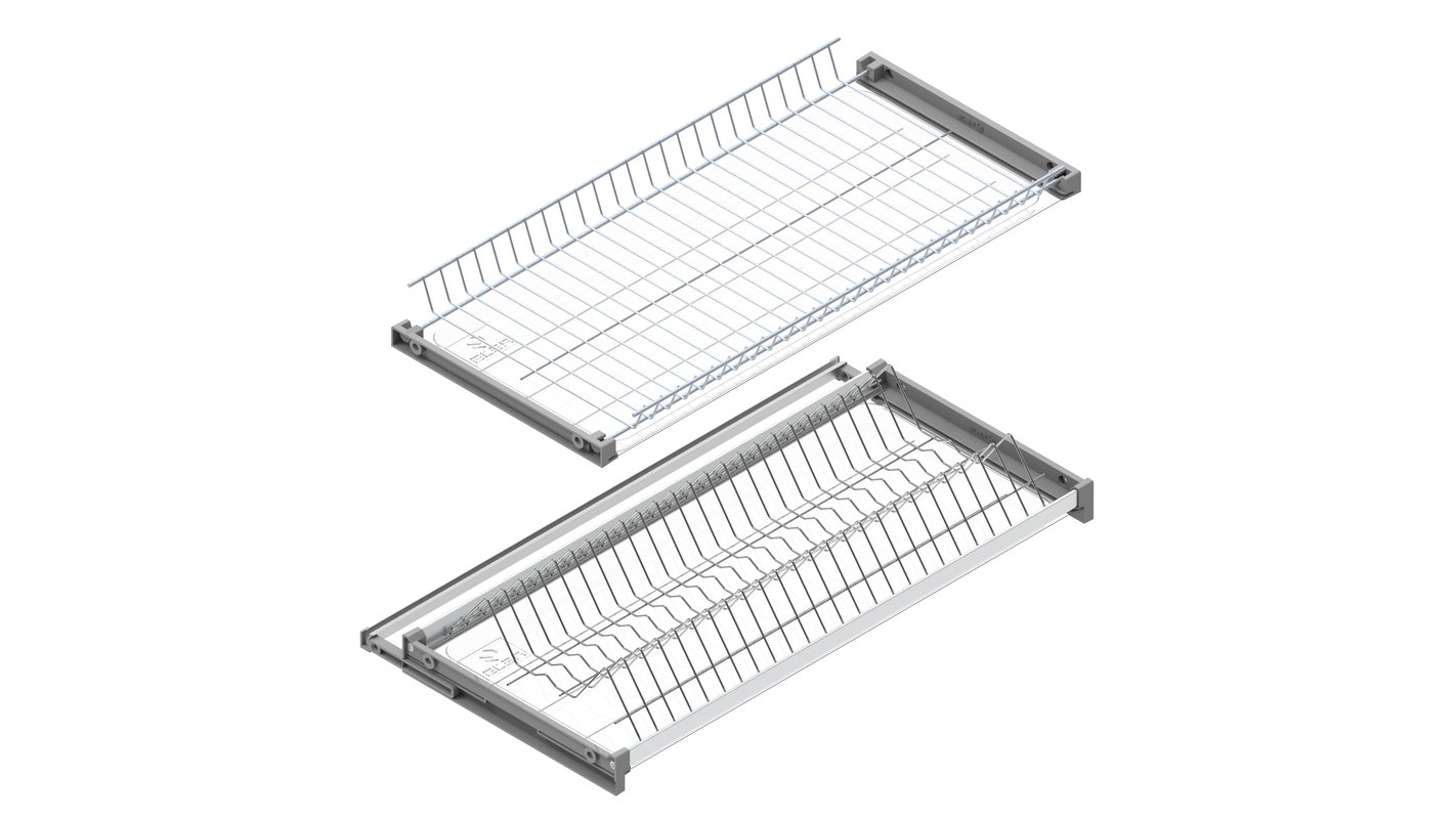 Suszarka do naczyń szafkowa Variant 3 90 cm chrom Rejs