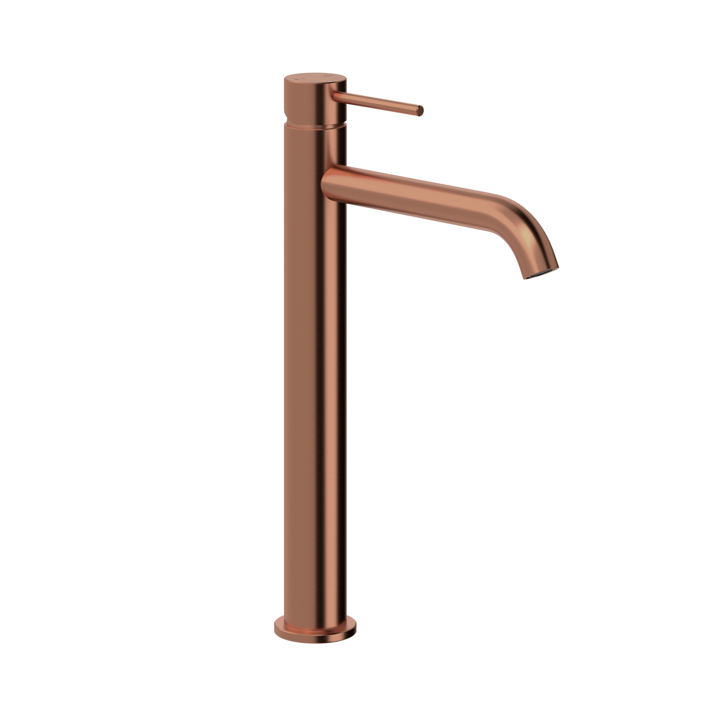 Bateria umywalkowa nablatowa Flint miedziany mat Armatura Kraków