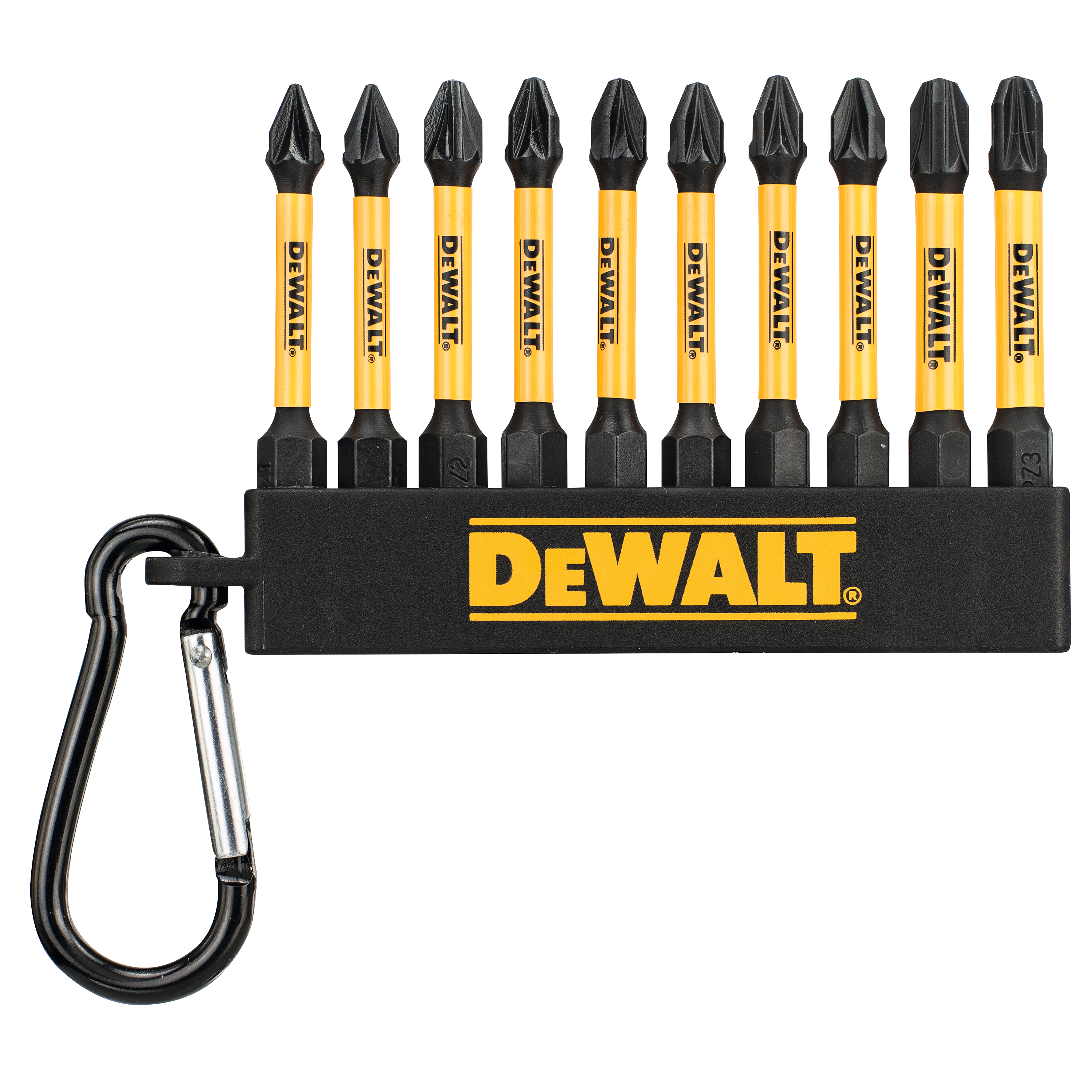 Zestaw bitów udarowych 50 mm PZ1/2/3 DT7276-QZ 10 sztuk FLEXTORQ DeWALT