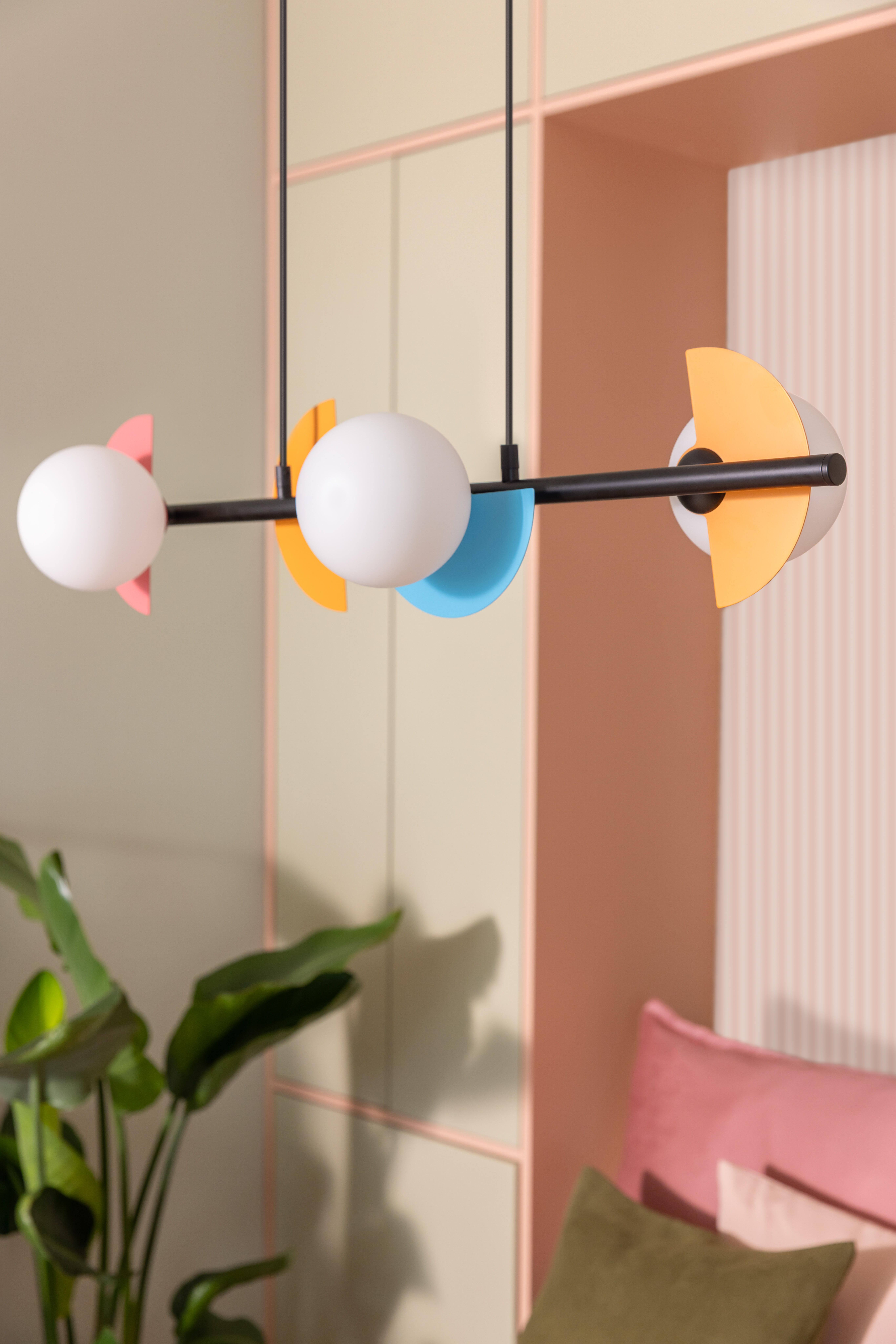 Poszewka na poduszkę Pharell Bistro różowa 45 x 45 cm Inspire - 2