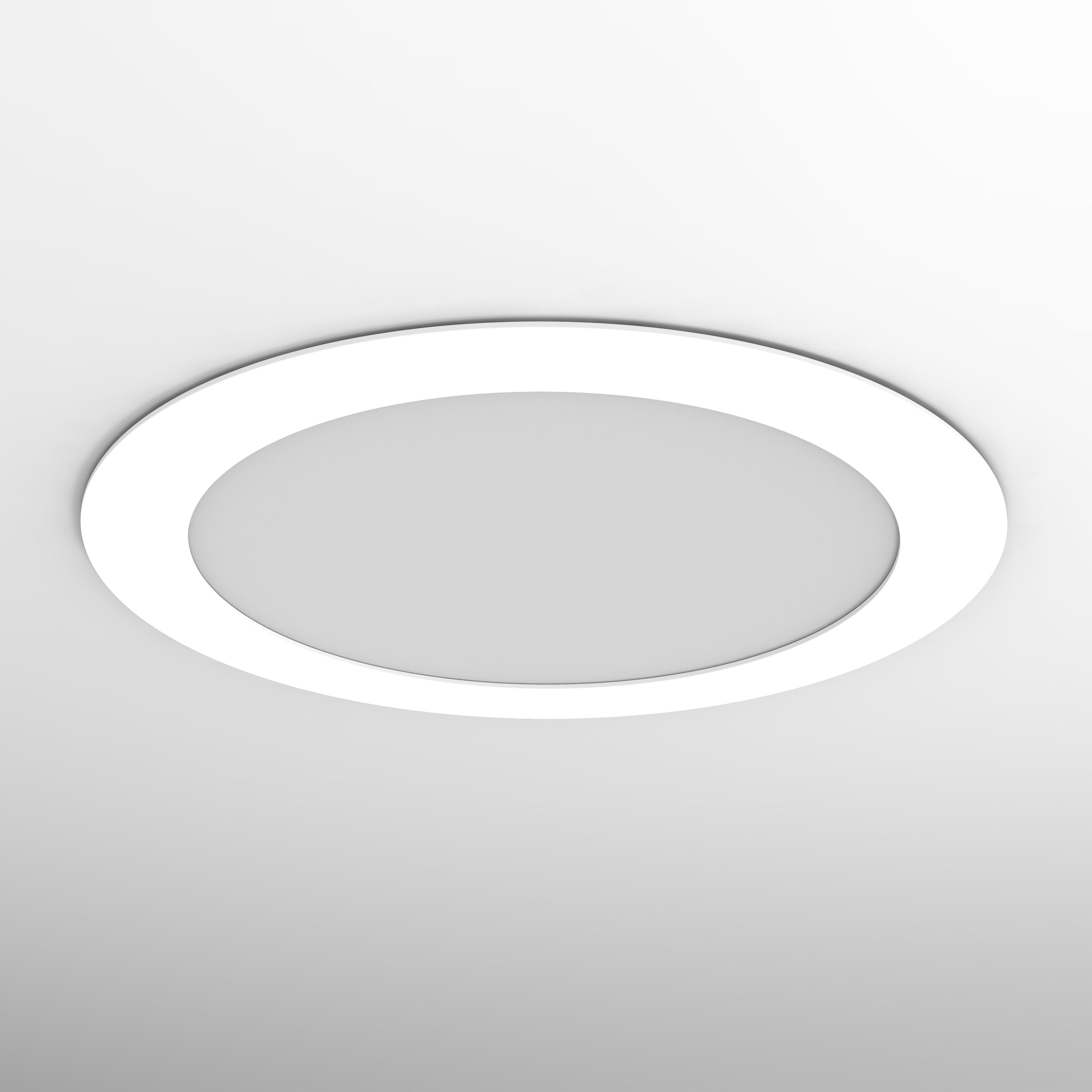 Pack de 2 downlight LED empotrable blanco redondo 11.3 lm 13 W luz blanco frío 6500K IP20 - Foco LED empotrado para techos - 3