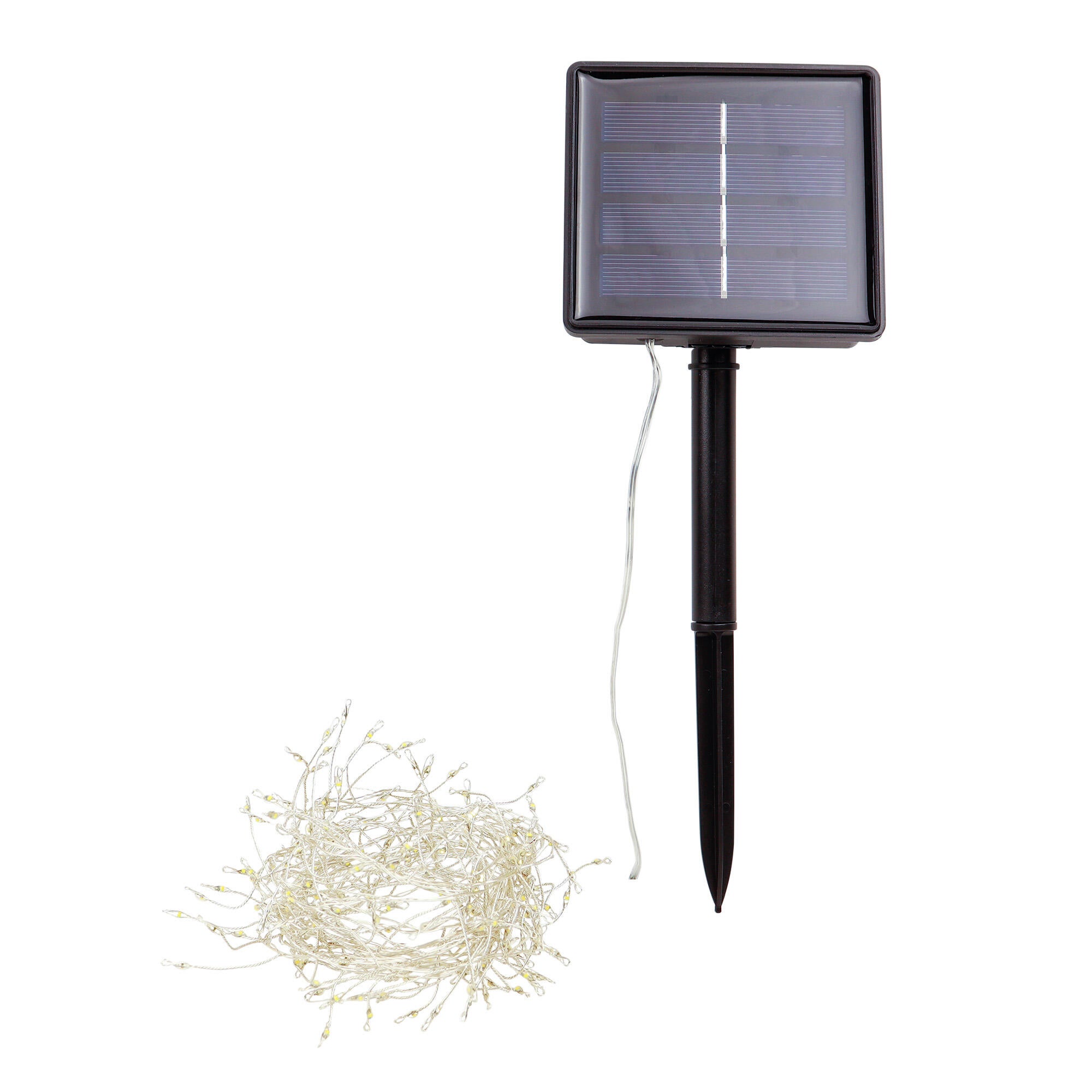 Guirnalda solar exterior LED blanco cálido con sensor crepuscular AQUILA 2m IP65 y 14h. autonomía - 3