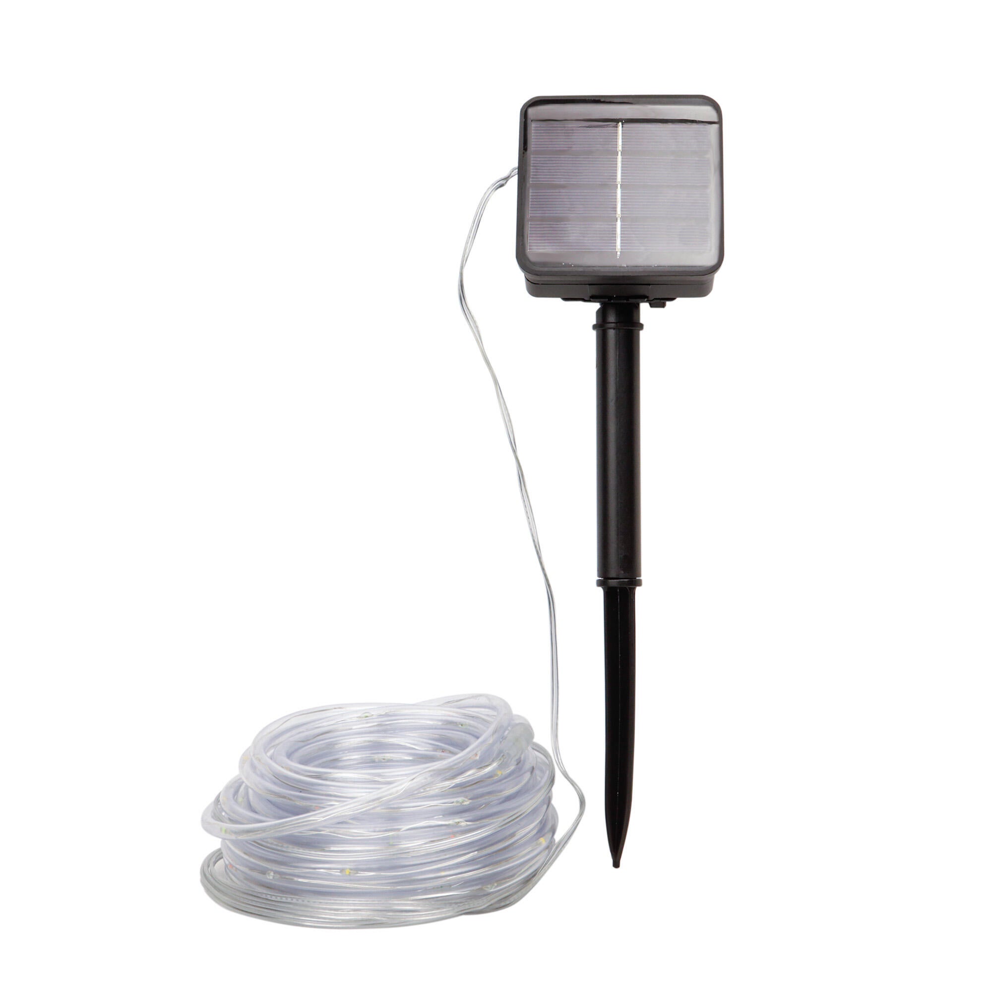 Guirnalda solar exterior LED blanco cálido con sensor crepuscular Sirius 15 2m IP65 y 15h. autonomía - 4