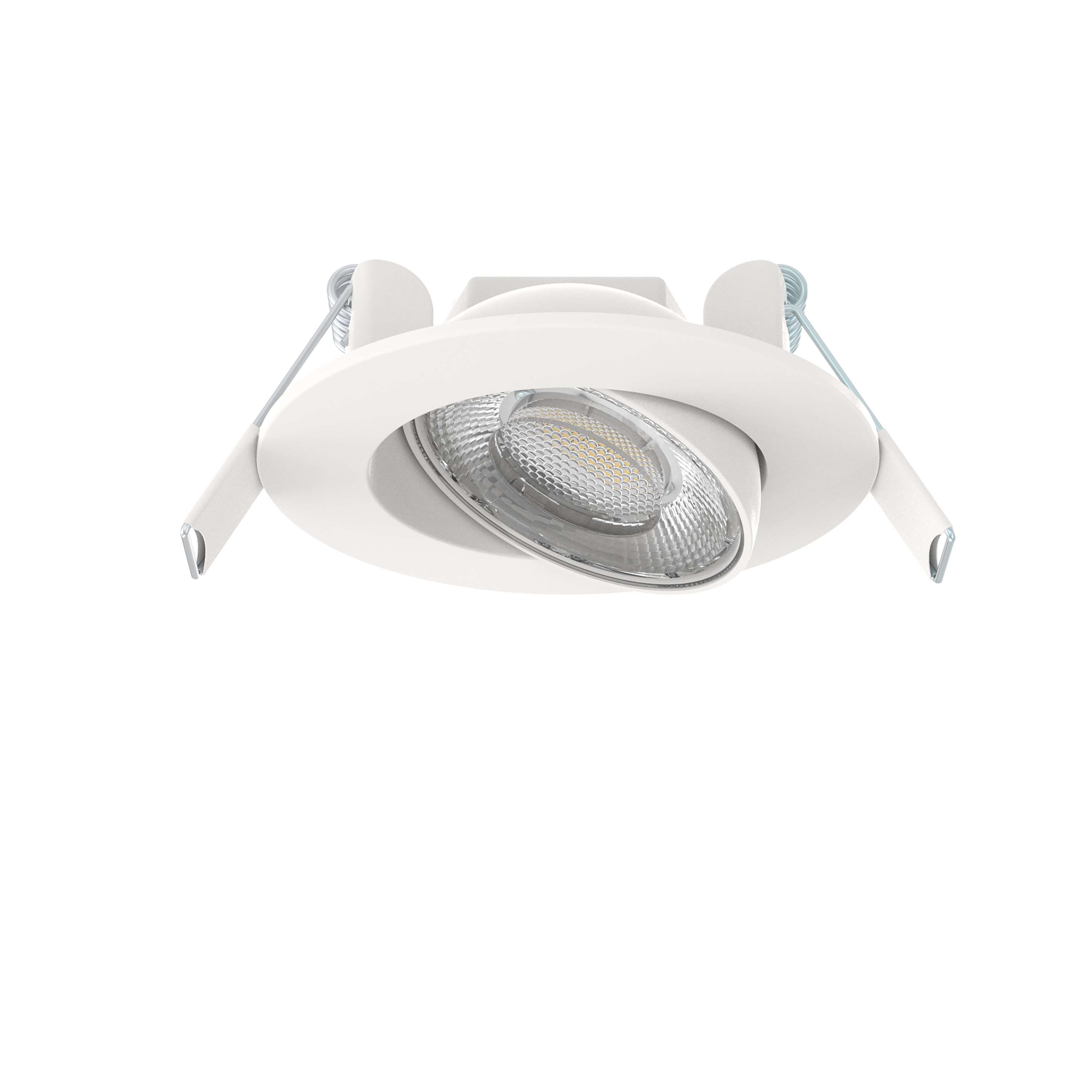 Downlight LED empotrable orientable INSPIRE Malto blanco redondo ø8.5 cm 380 lm 3.4 W 3 tonos de luz CCT (2700K-4000K-6000K) IP20 - Foco LED empotrado orientable para techos - 10