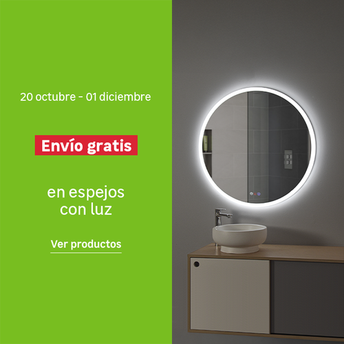 Espejos de baño con transporte gratuito