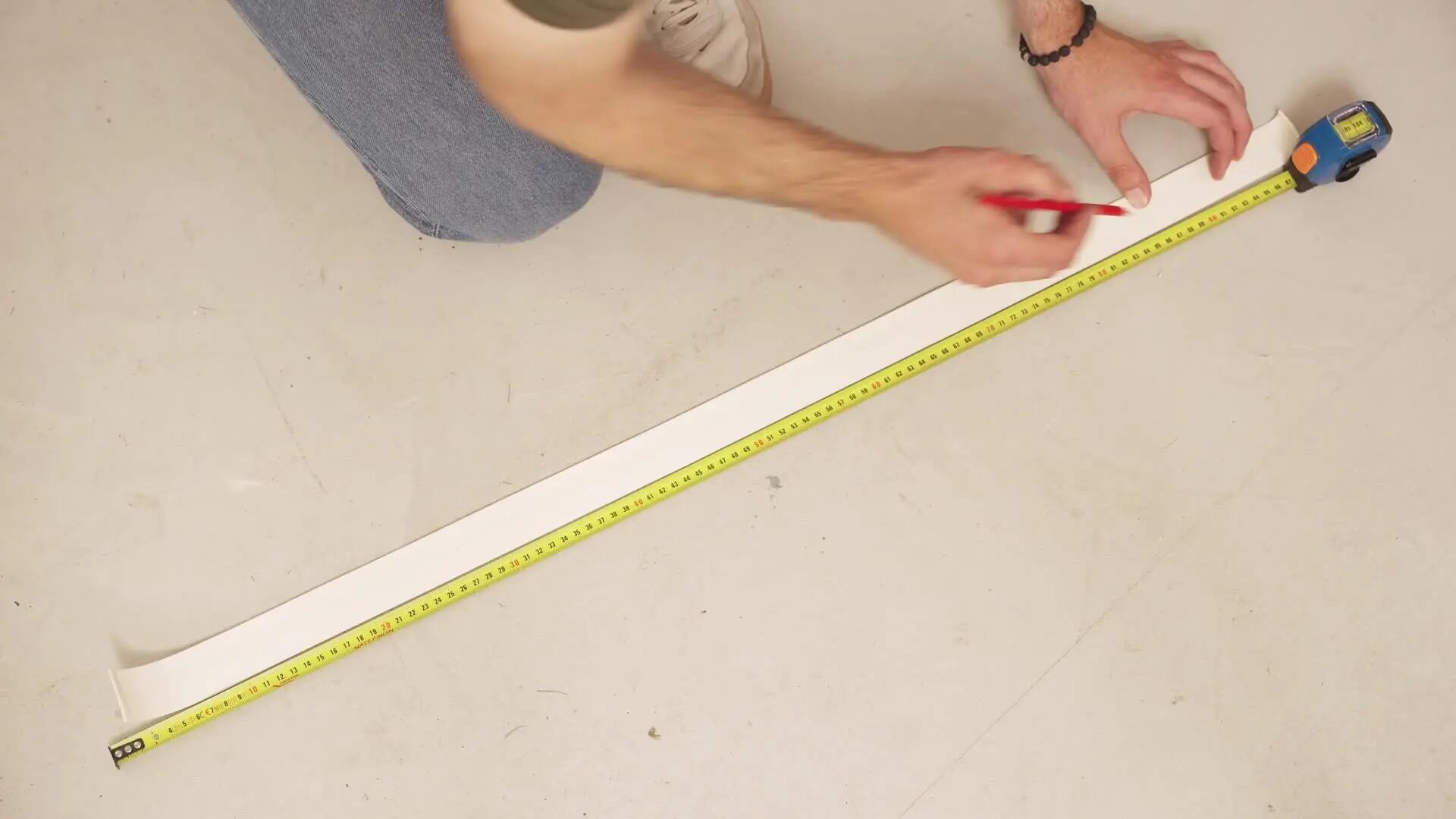 Veda porta espuma de pvc castanho 60mmx100cm Axton - 4