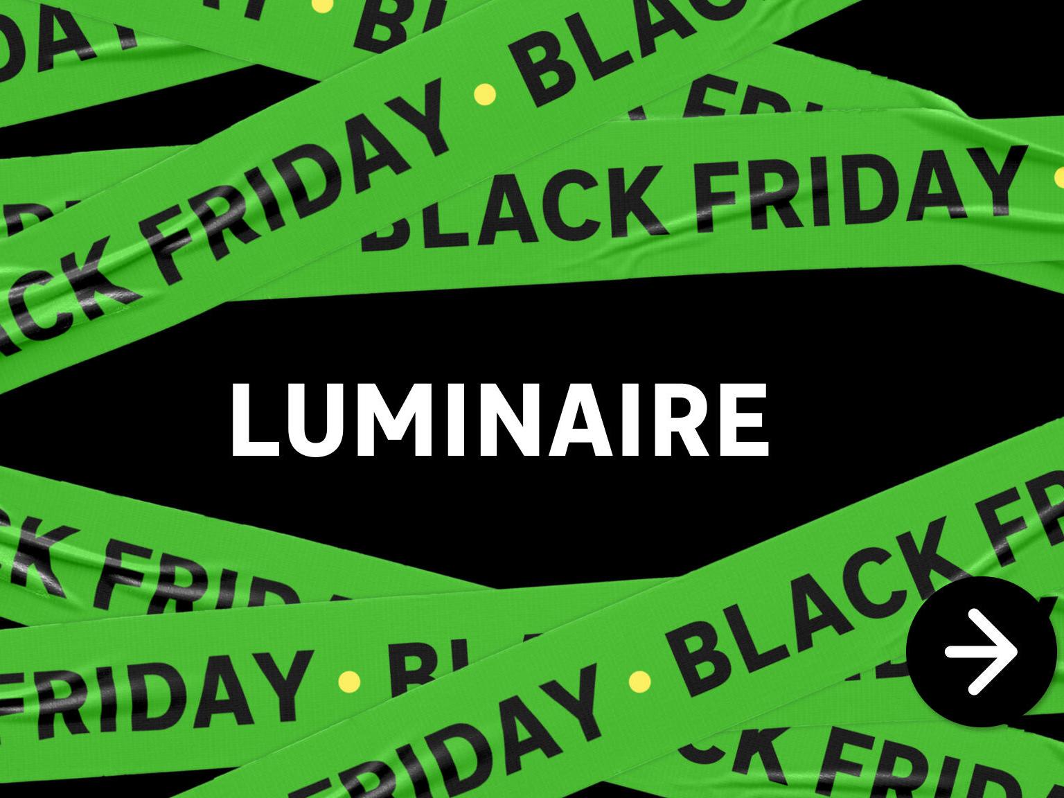 black friday luminaire