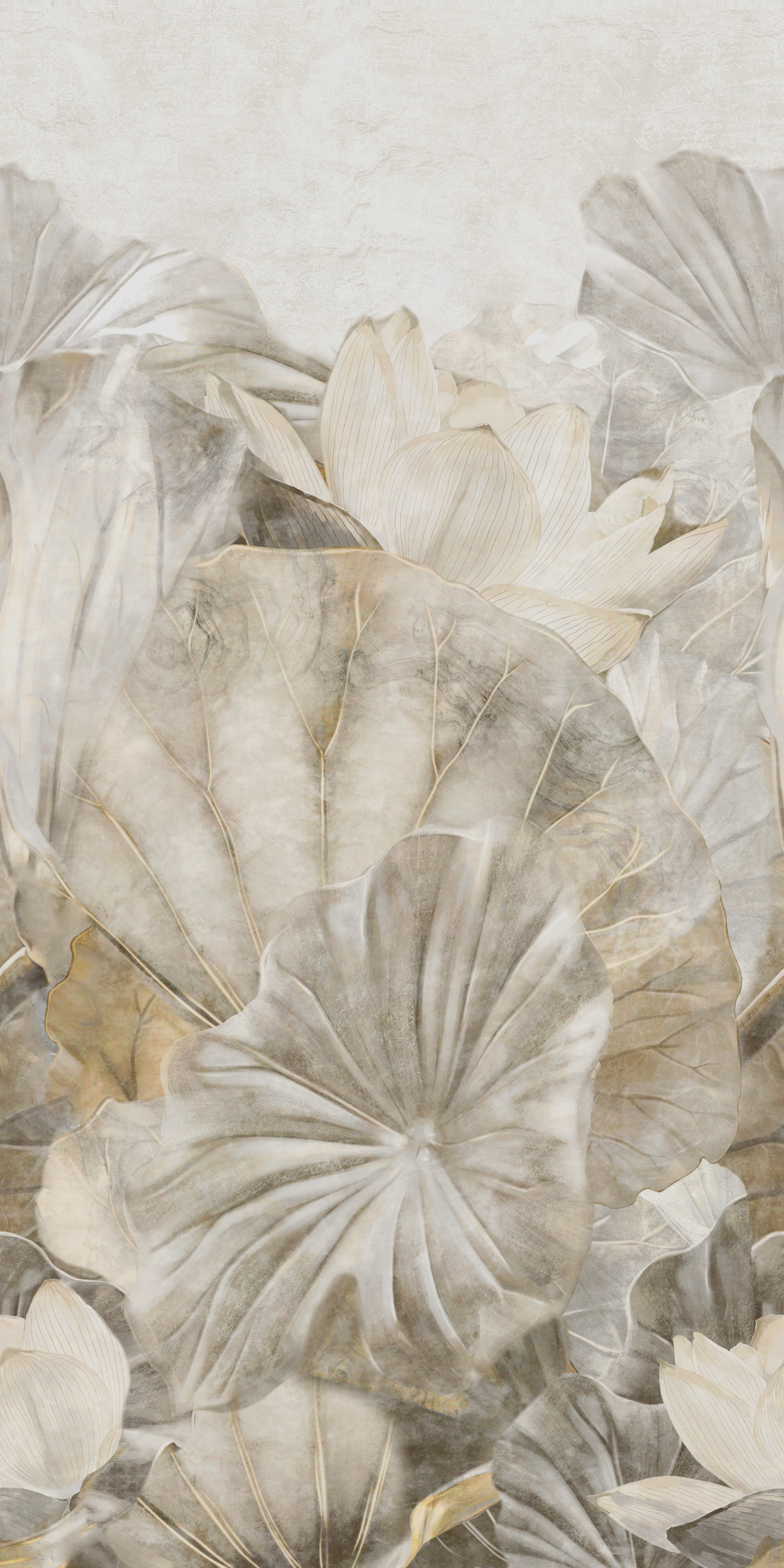 Obraz Mural Nenufary el. D 4z4 elementy 60x120 Alfa Cer