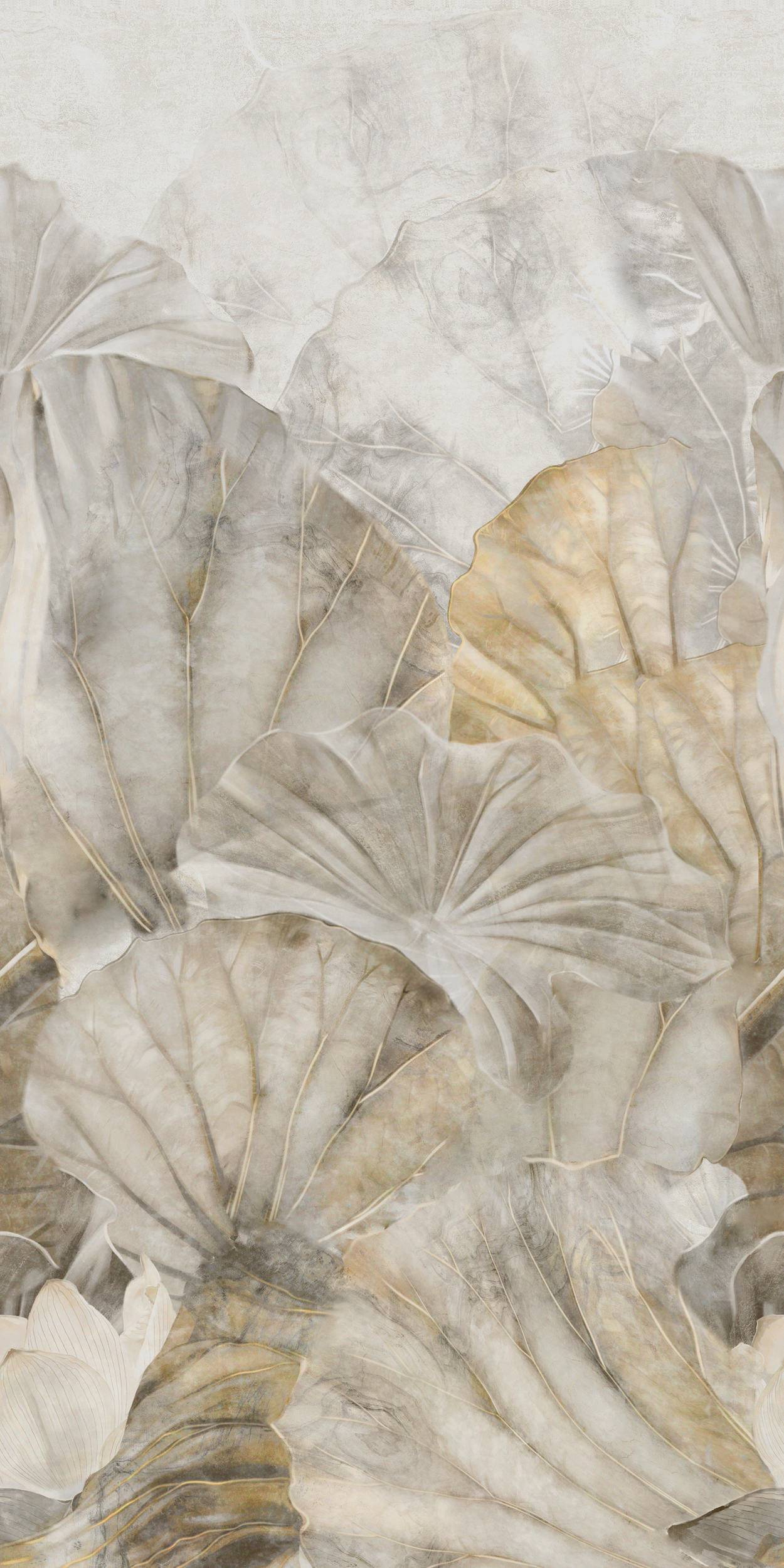 Obraz Mural Nenufary el. C 3z4 elementy 60x120 Alfa Cer