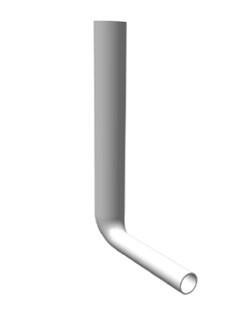 TUBO DESCARGA P/AUTOCLISMO D50/40 32.5CM