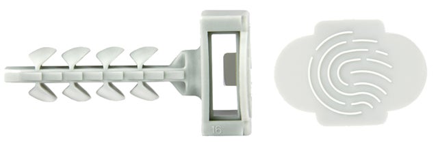 TACOS BRIDA 6MM BLANCO IFB 100UDS