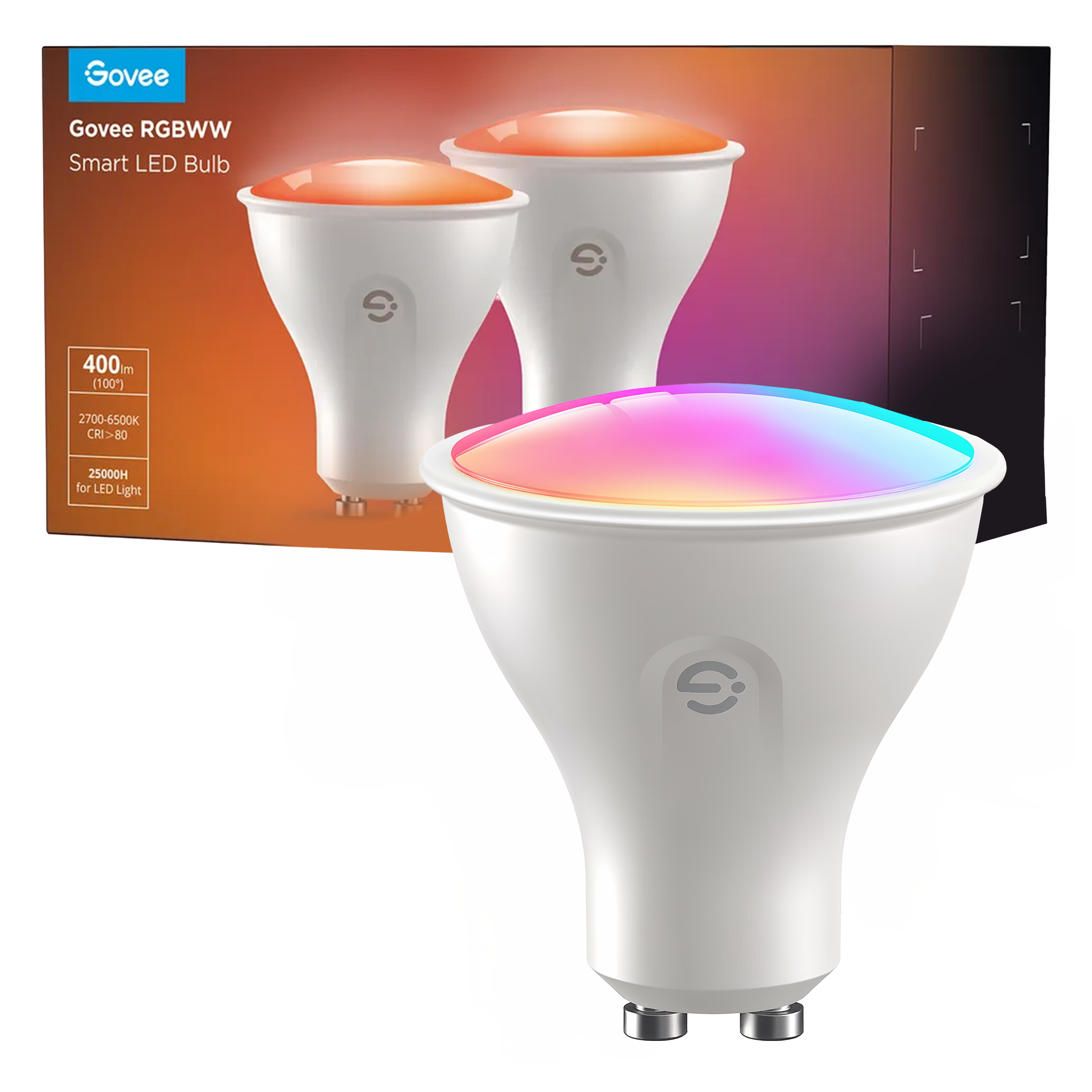 Żarówka Smart 2 szt. GU10 400 lm WiFi Govee