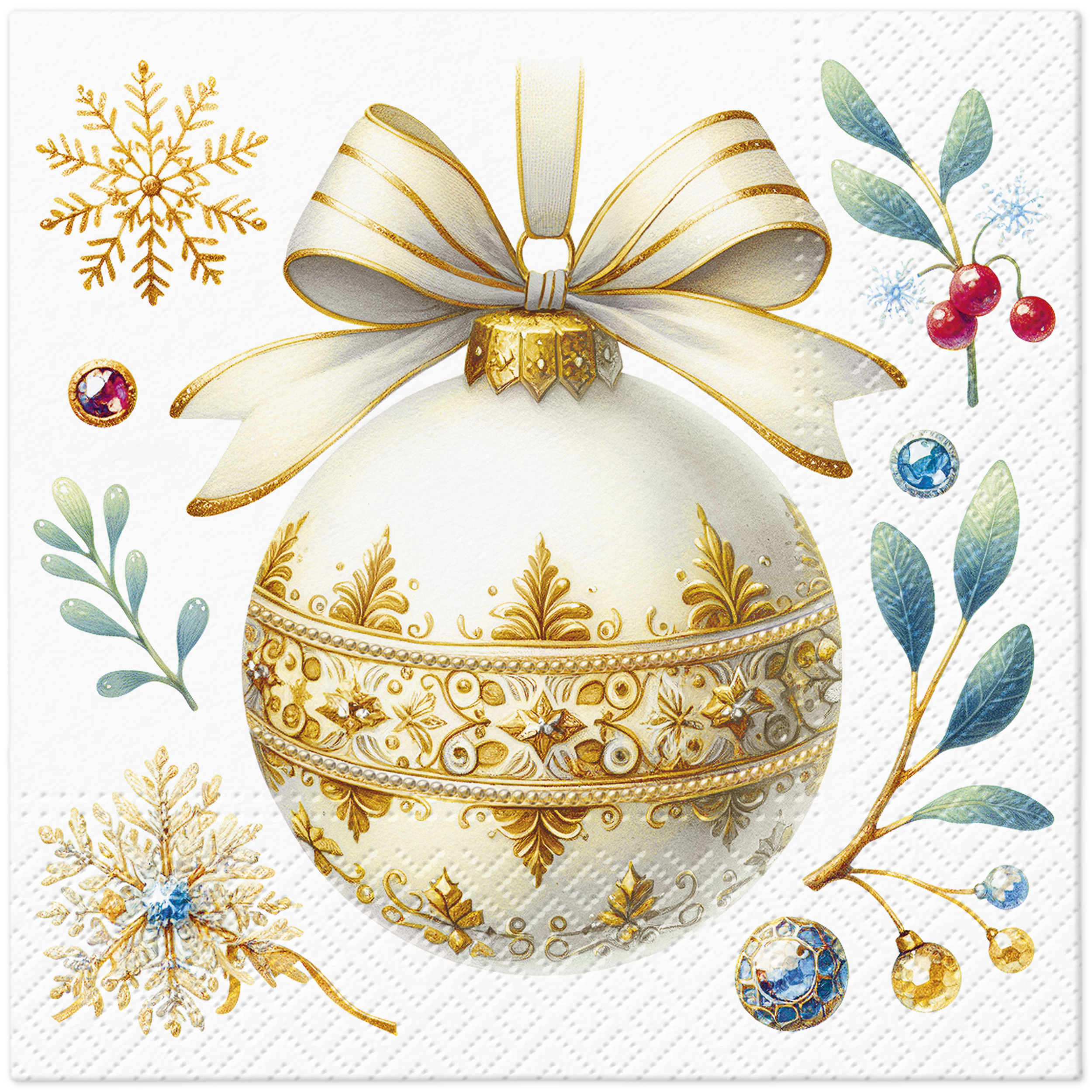 SerwetkI świąteczne Classic Decoration 33 x 33 cm 20 szt.