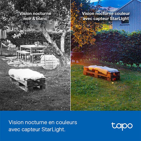 Vidéosurveillance en couleurs de jour comme de nuit