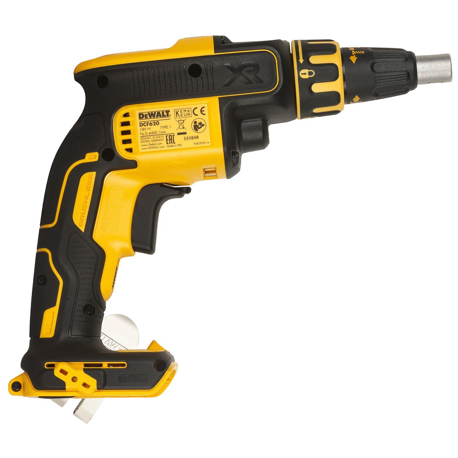 Aparafusadora para pladur sem fio brushless 18 V 30 Nm sem bateria com mala e acessórios Dewalt DCF620NT-XJ - 3