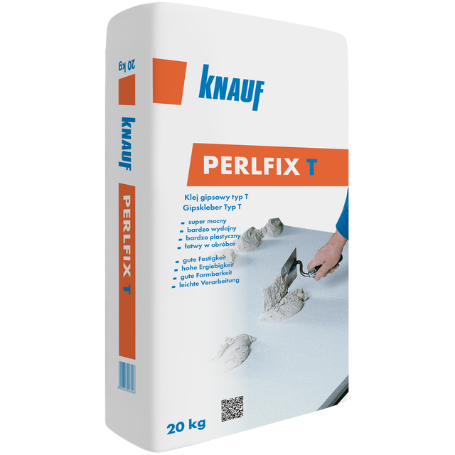 Klej gipsowy PERLFIX T 20 kg Knauf
