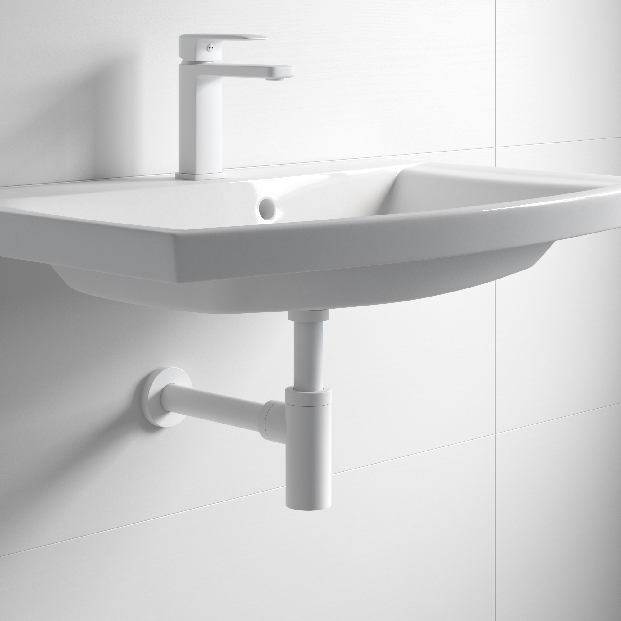 Siphon pour lavabo Diam.1