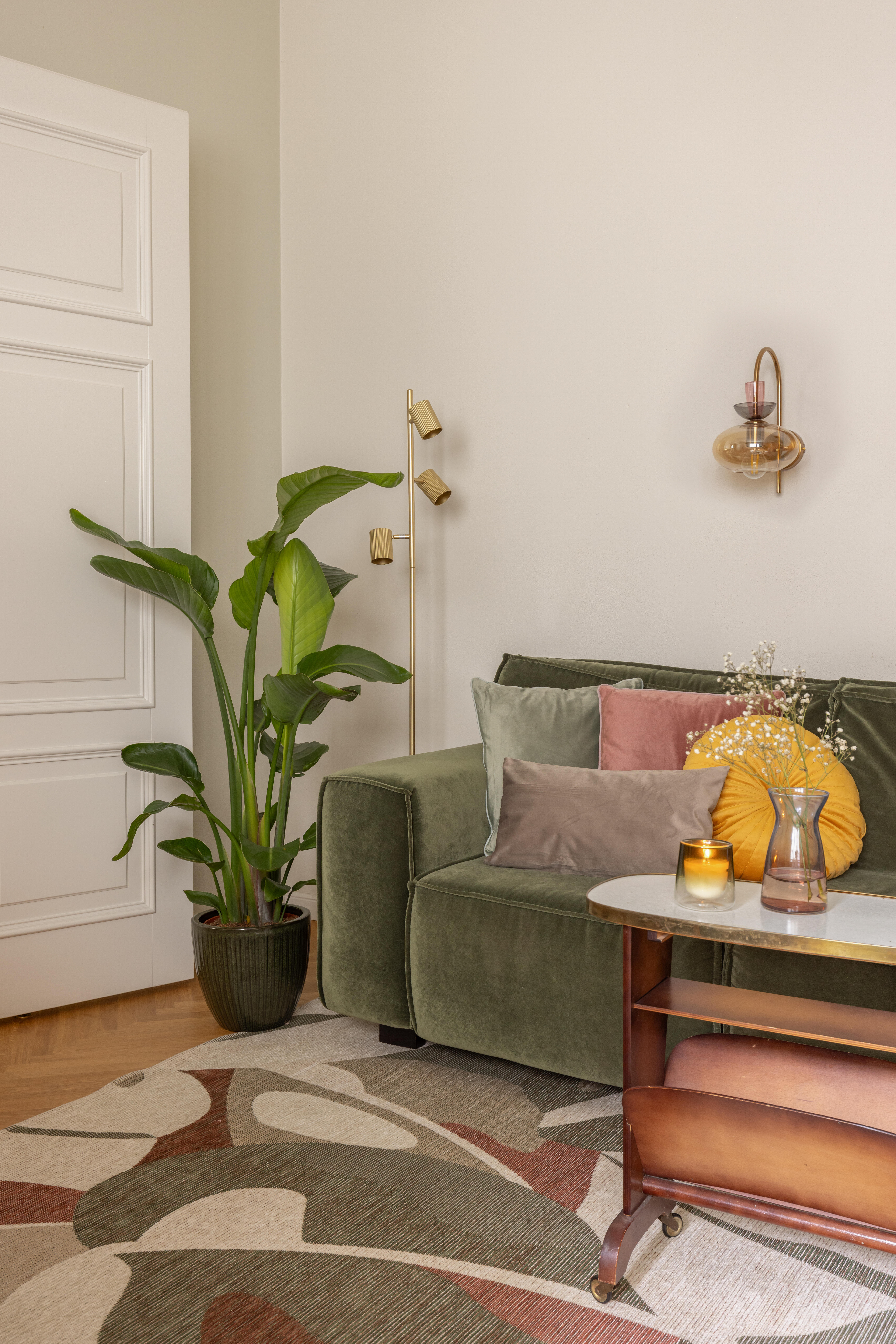 Kinkiet Fanda bursztyn E27 Italux - 4