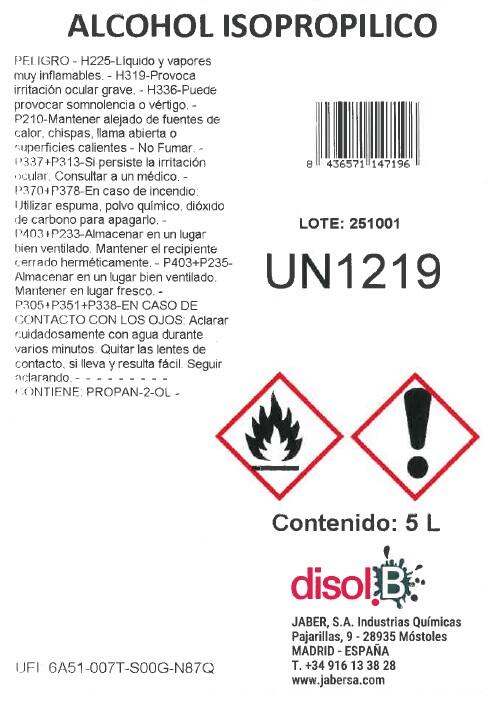 ALCOHOL DE LIMPIEZA 5L - 2