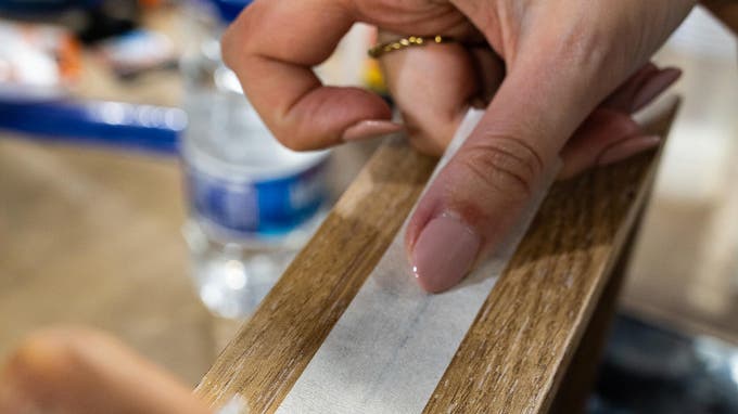 marcação fita pintor