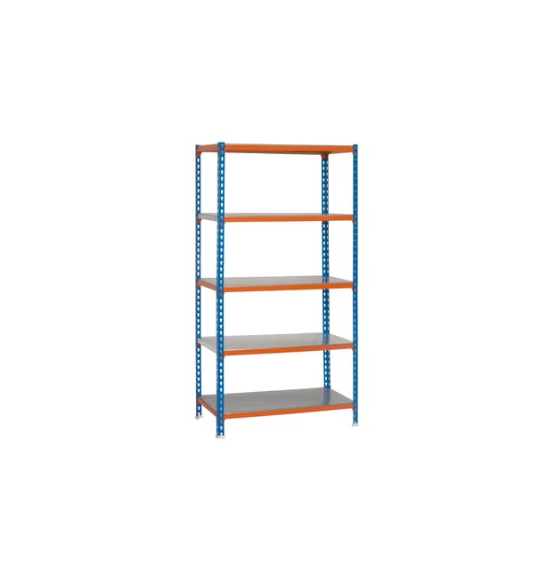 ESTANTERÍA METÁLICA 200 X 100 X 40 CM - 1