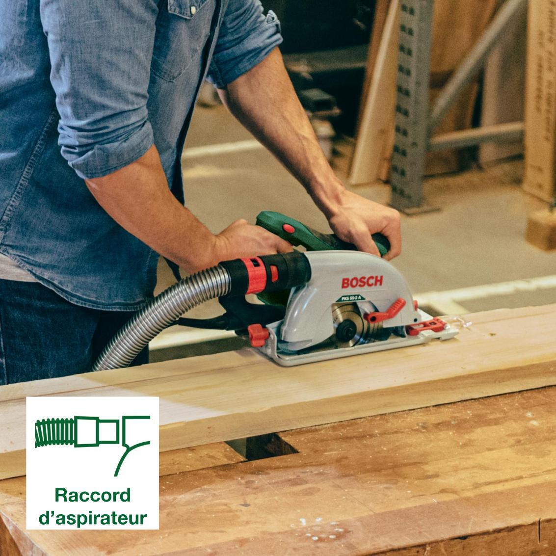 Aspirateur de chantier eau et poussières BOSCH AdvancedVac 20, 26 kPa, 20 l - 7