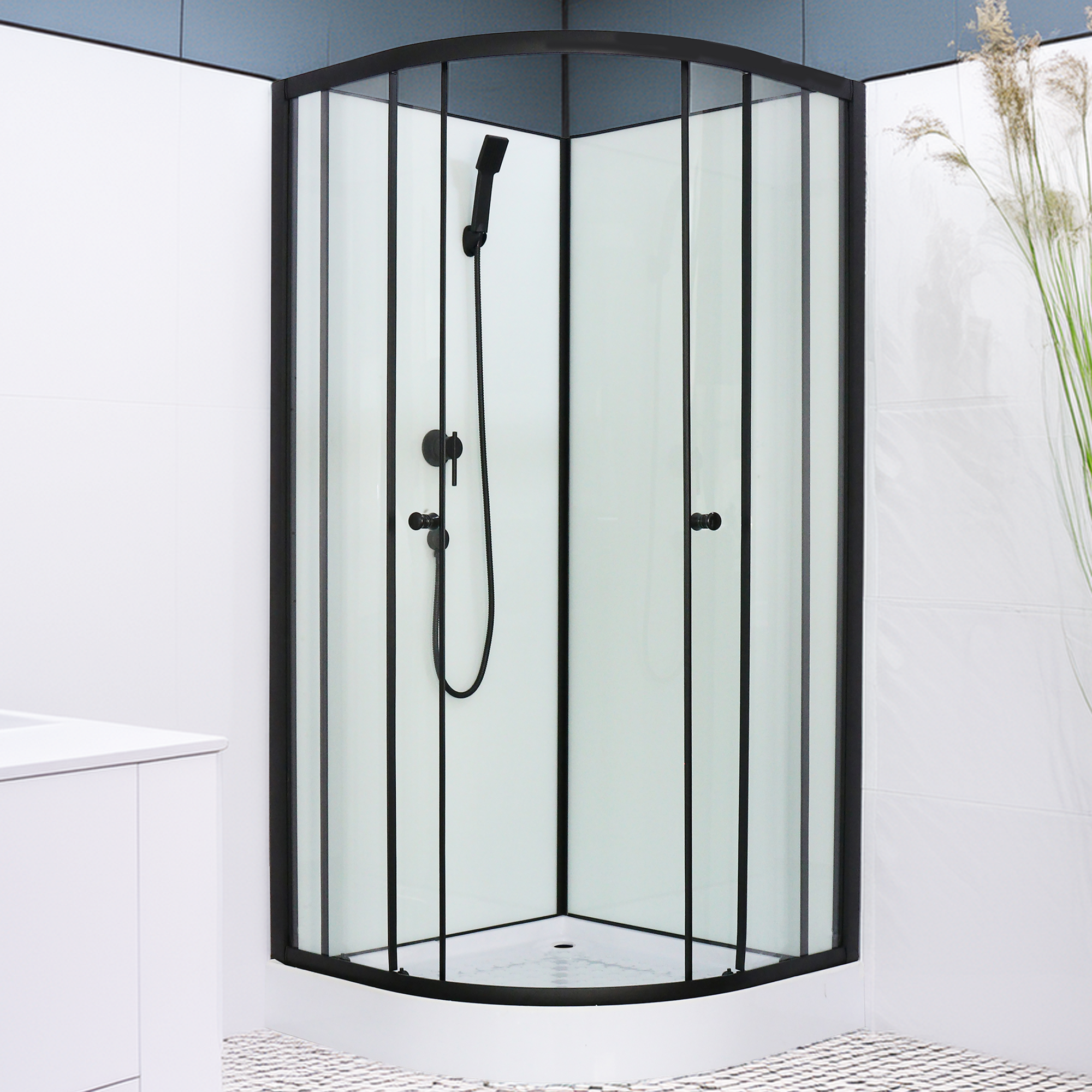 Kabina prysznicowa Smart Black Savana.