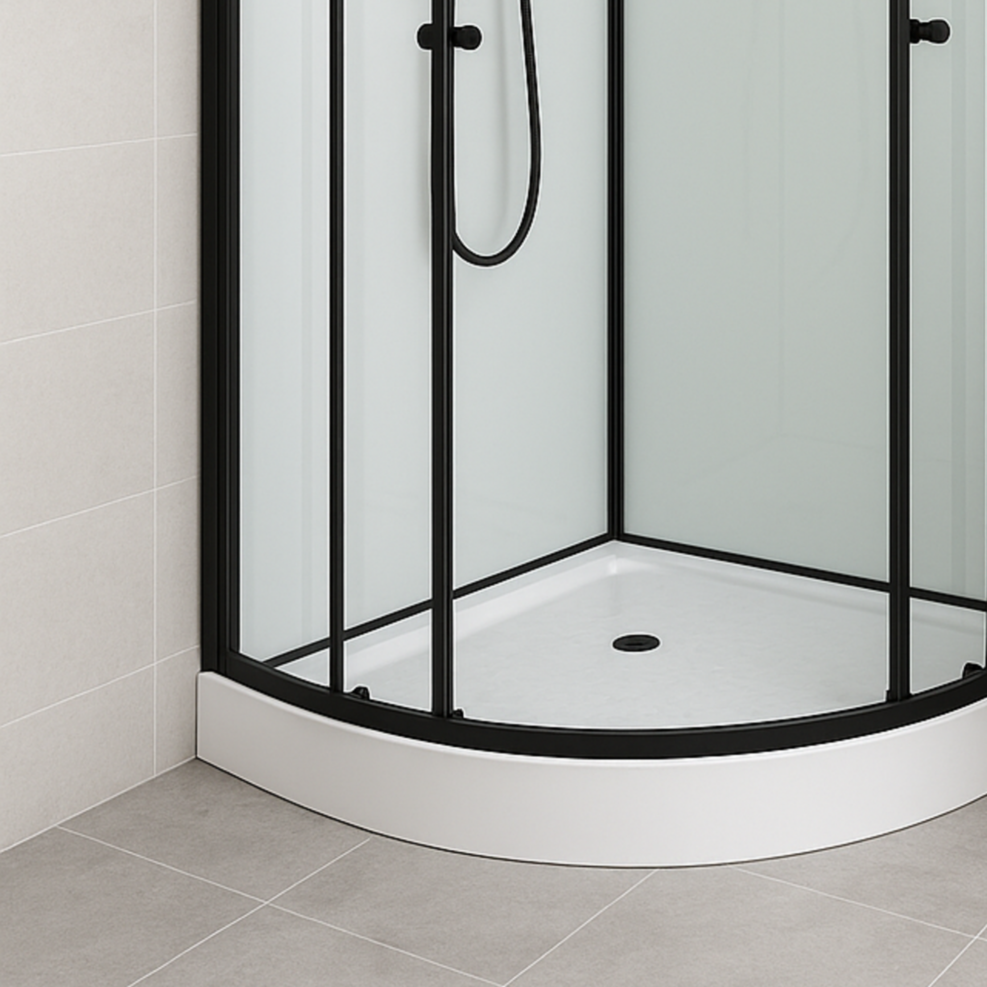 Dolna część kabiny prysznicowej Smart Black Savana.
