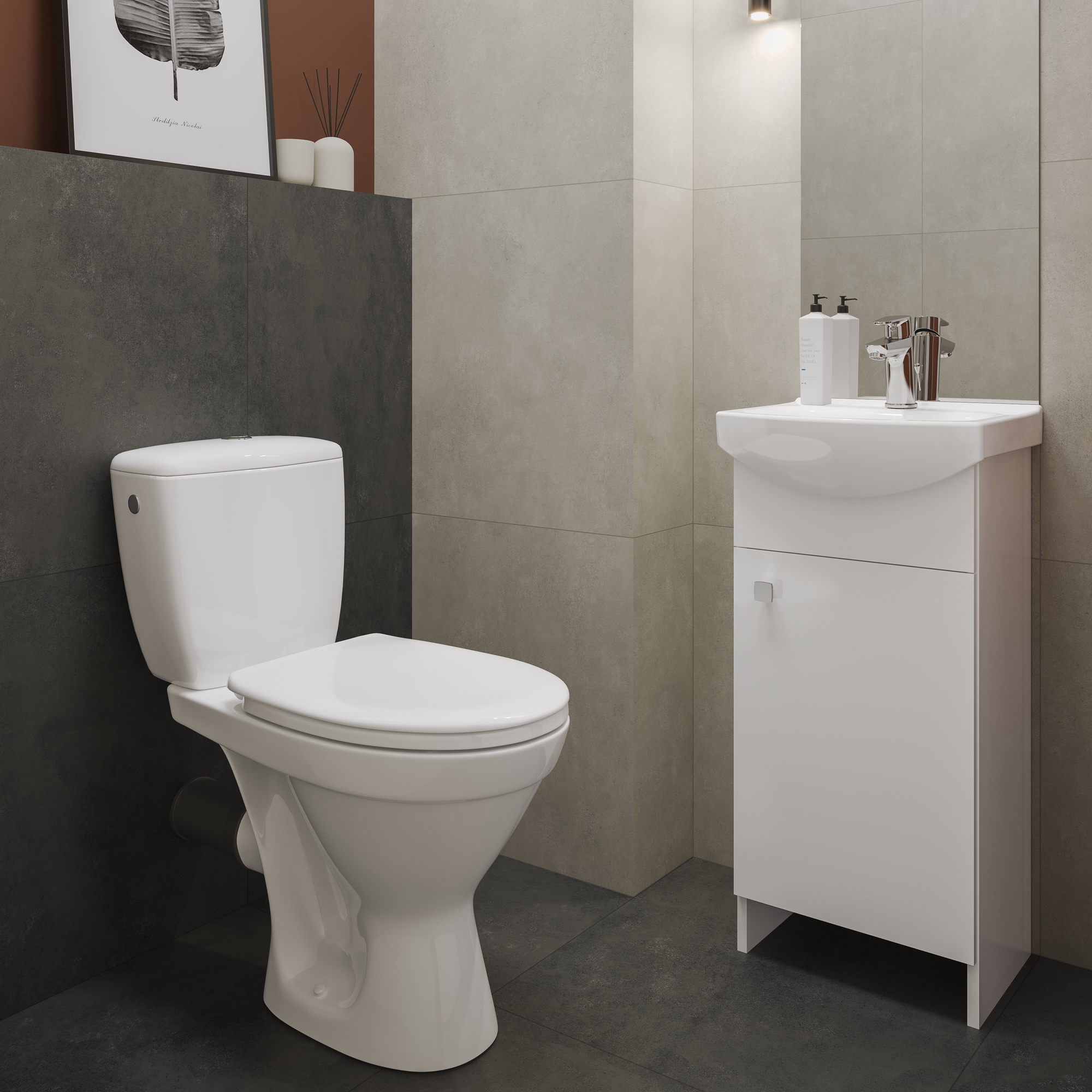 83412552
WC kompakt poziom Cersania Cersanit