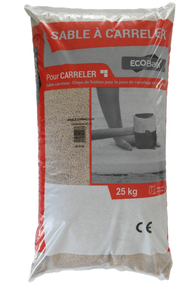 Agrégats de sable 3 mm 25Kg