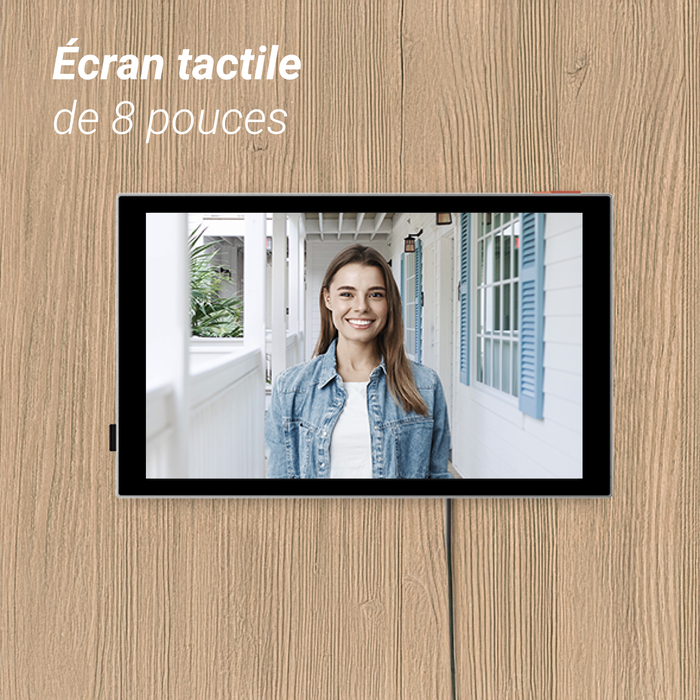 Un écran tactile 8 pouces pour tout piloter