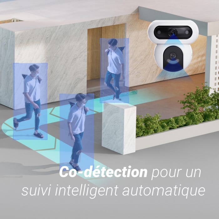 Détection intelligente par IA et suivi automatique des intrus