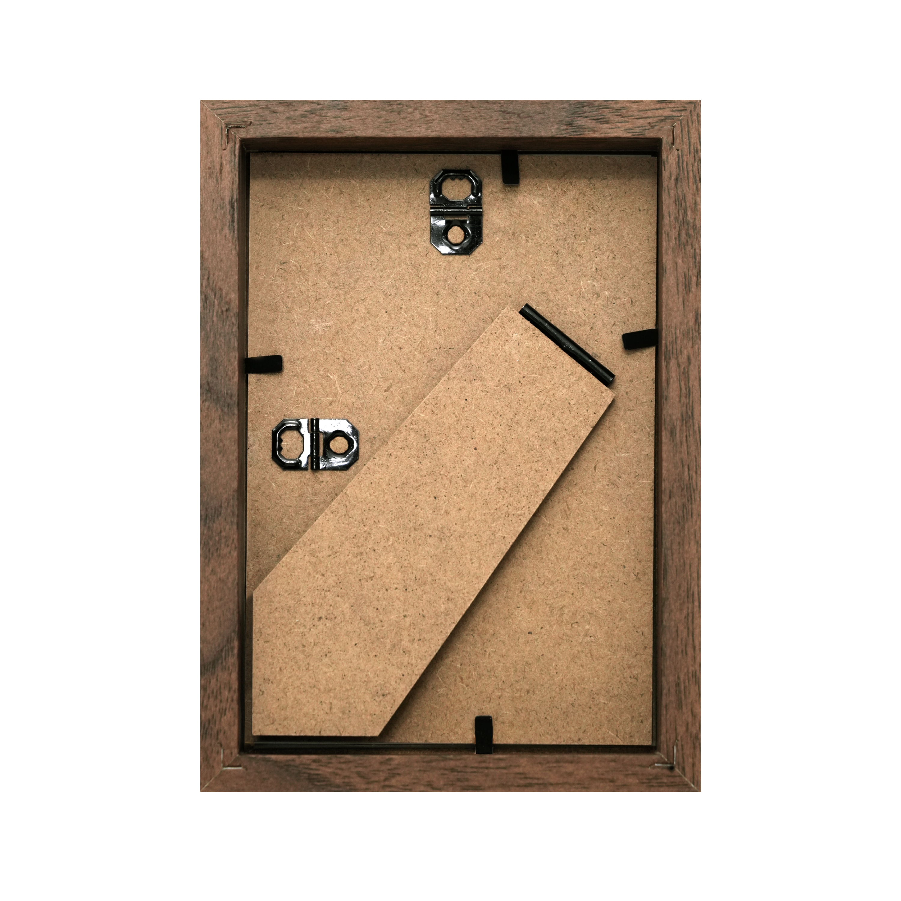 Cadre Milo, H.15 x l.10 cm noyer, INSPIRE - 2