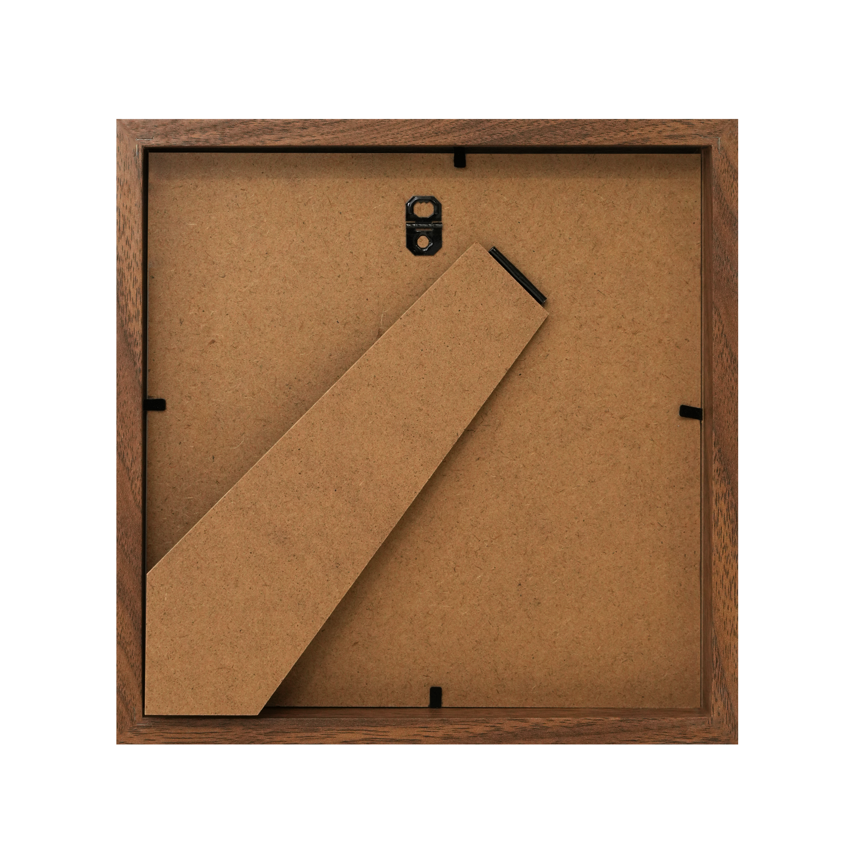 Cadre Milo, 20 x 20 cm noyer, INSPIRE - 2