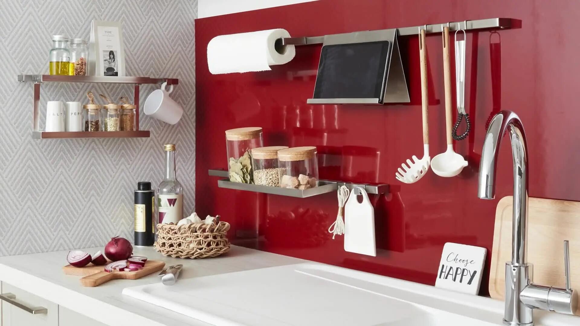 accessoires de crédence inox