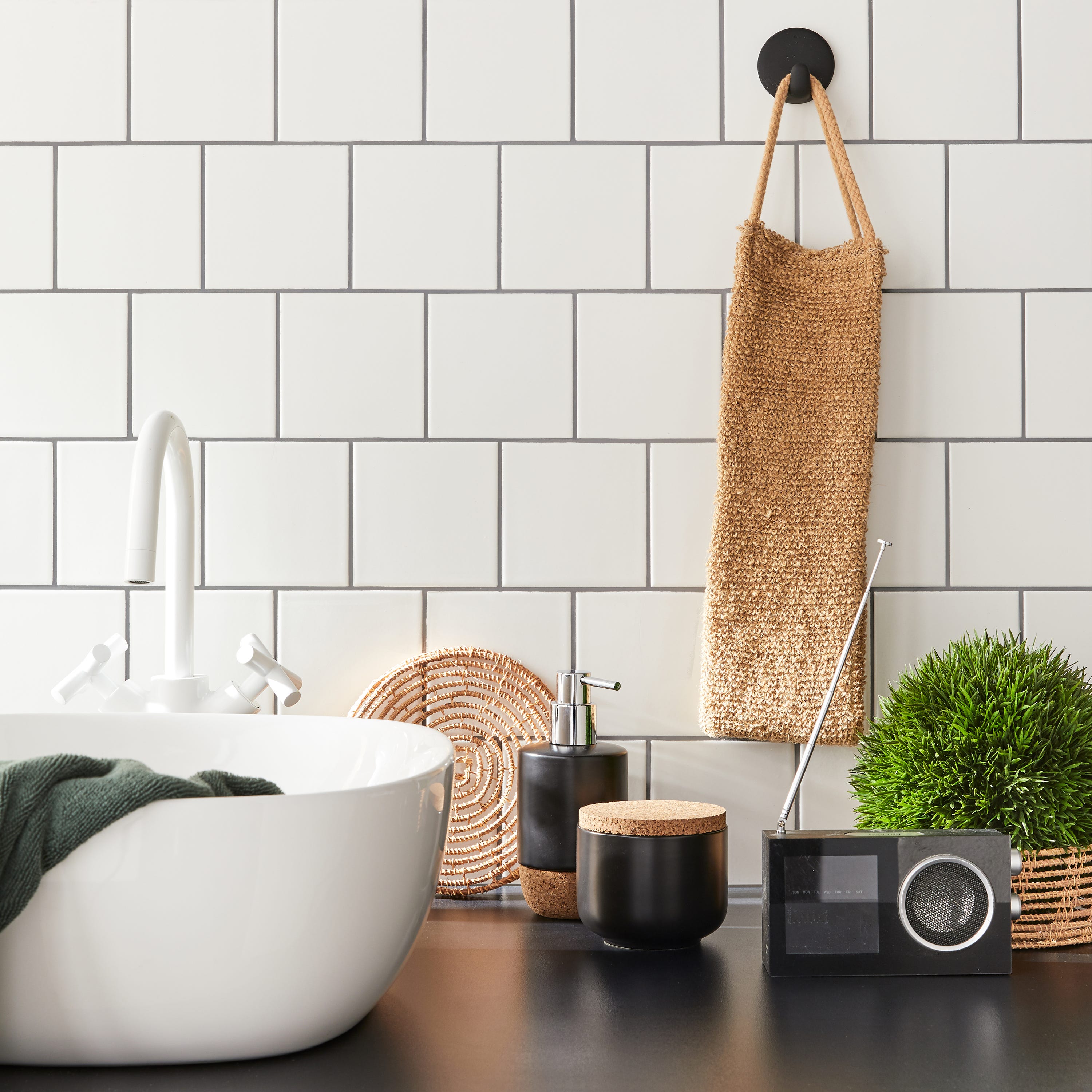 Piastrelle Bianche Opache 10x10 Cm - Confezione Da 1 M², Finitura Liscia - Foto 3