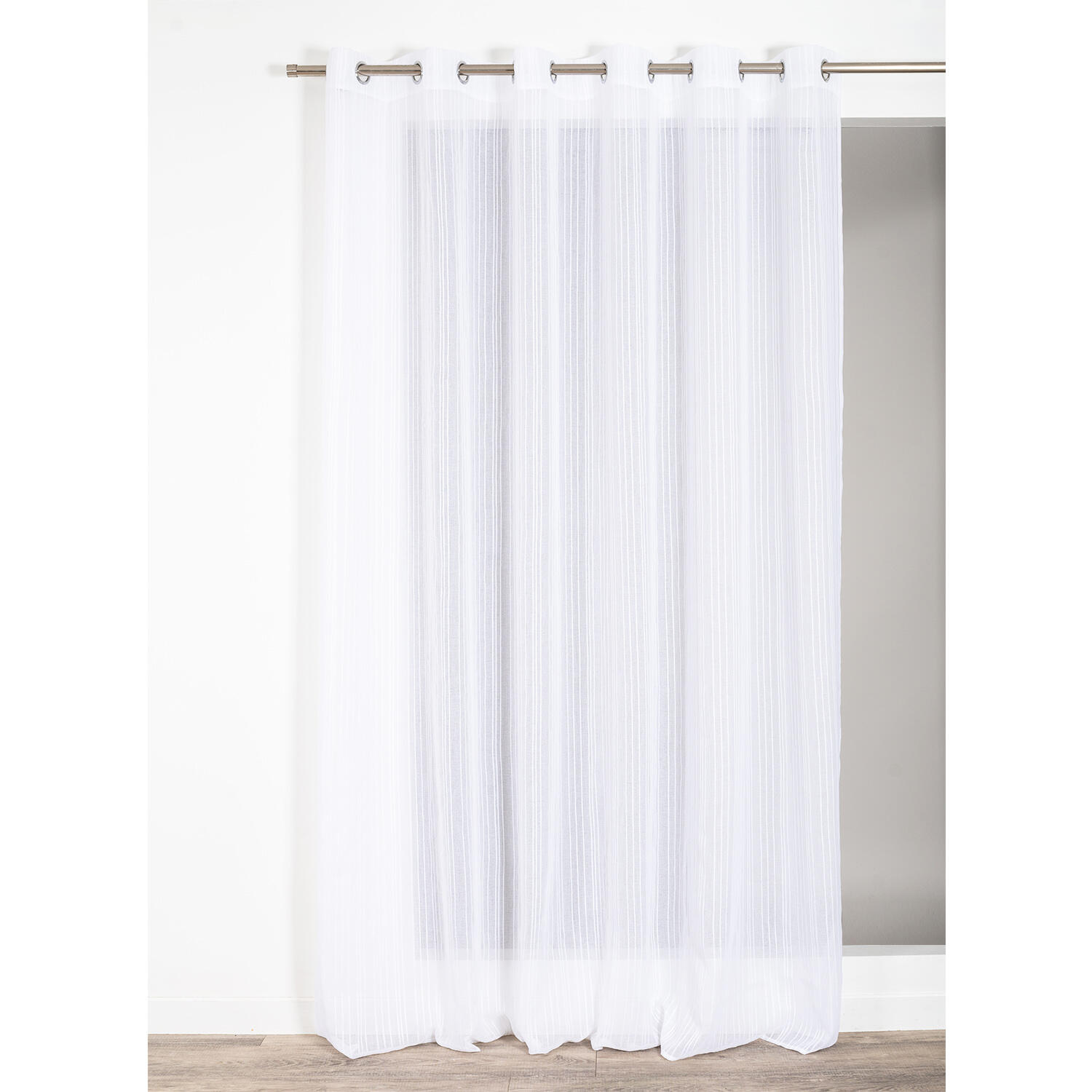 Voilage tamisant, Paradise, blanc H.260 x l.240 cm - 3