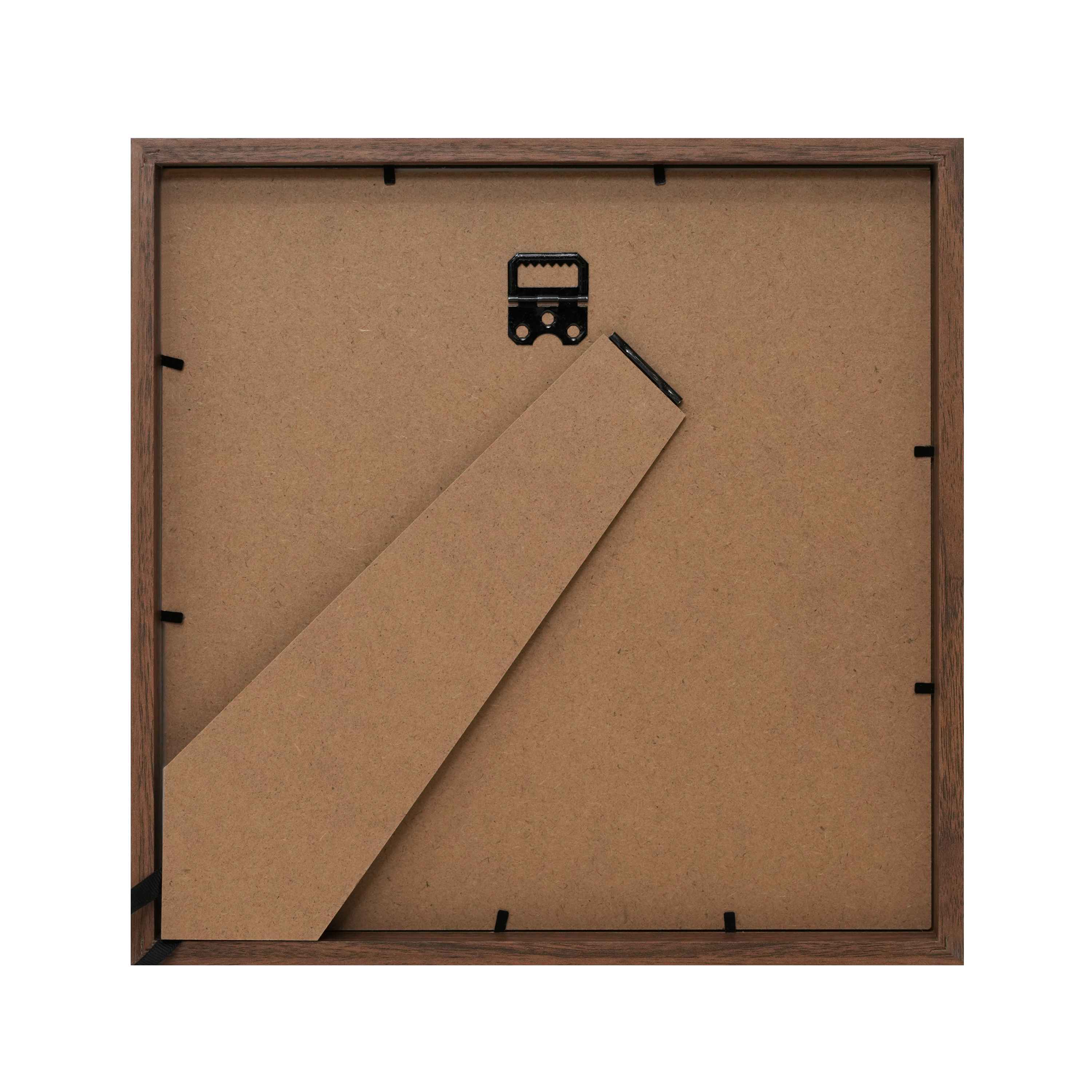 Cadre Milo, 30 x 30 cm noyer, INSPIRE - 2