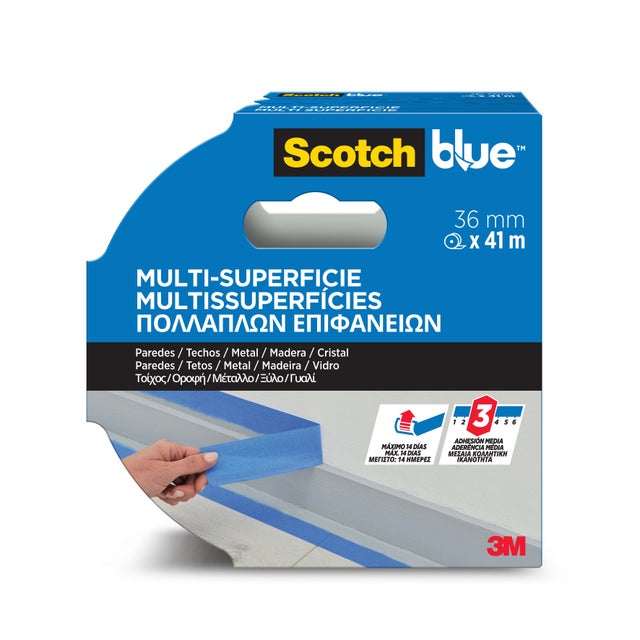 Cinta de pintor Scotch blue 36mmx41m