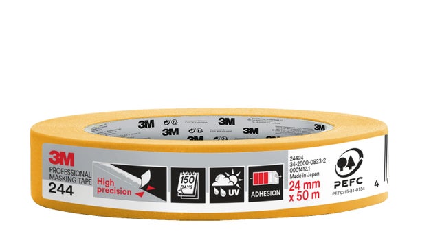 Cinta de pintor Pro precisión 3M 24mmx50m