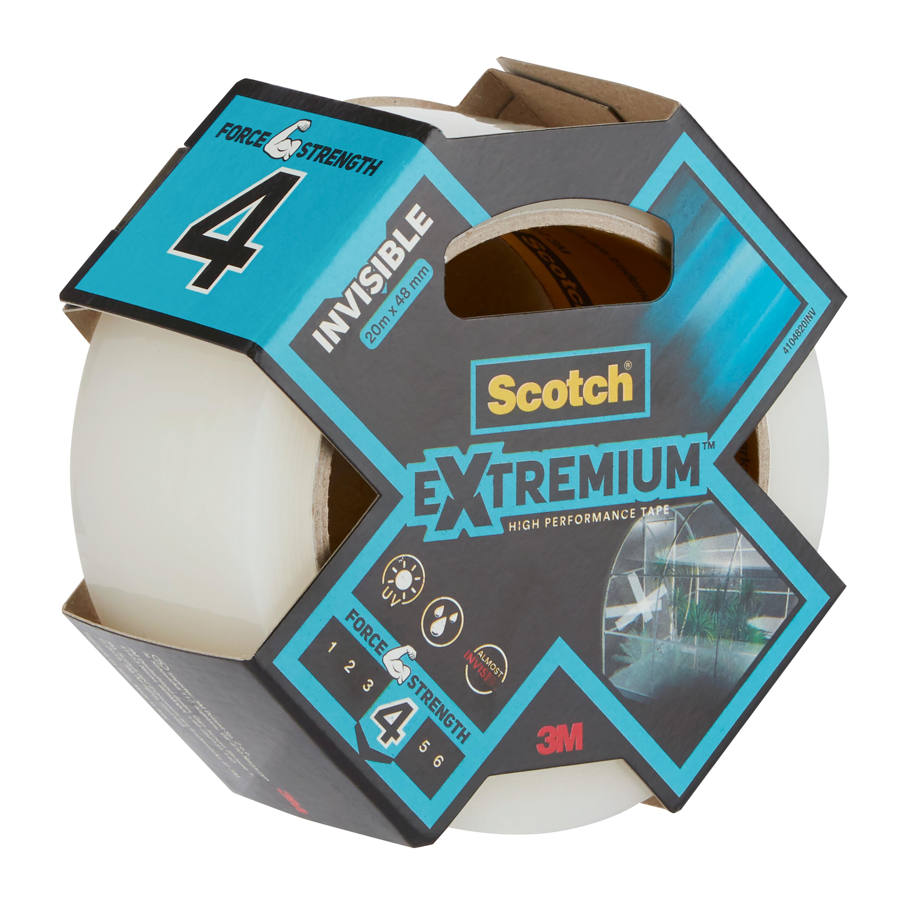 Cinta adhesiva extremium invisible Scotch 20mx48mm - 10