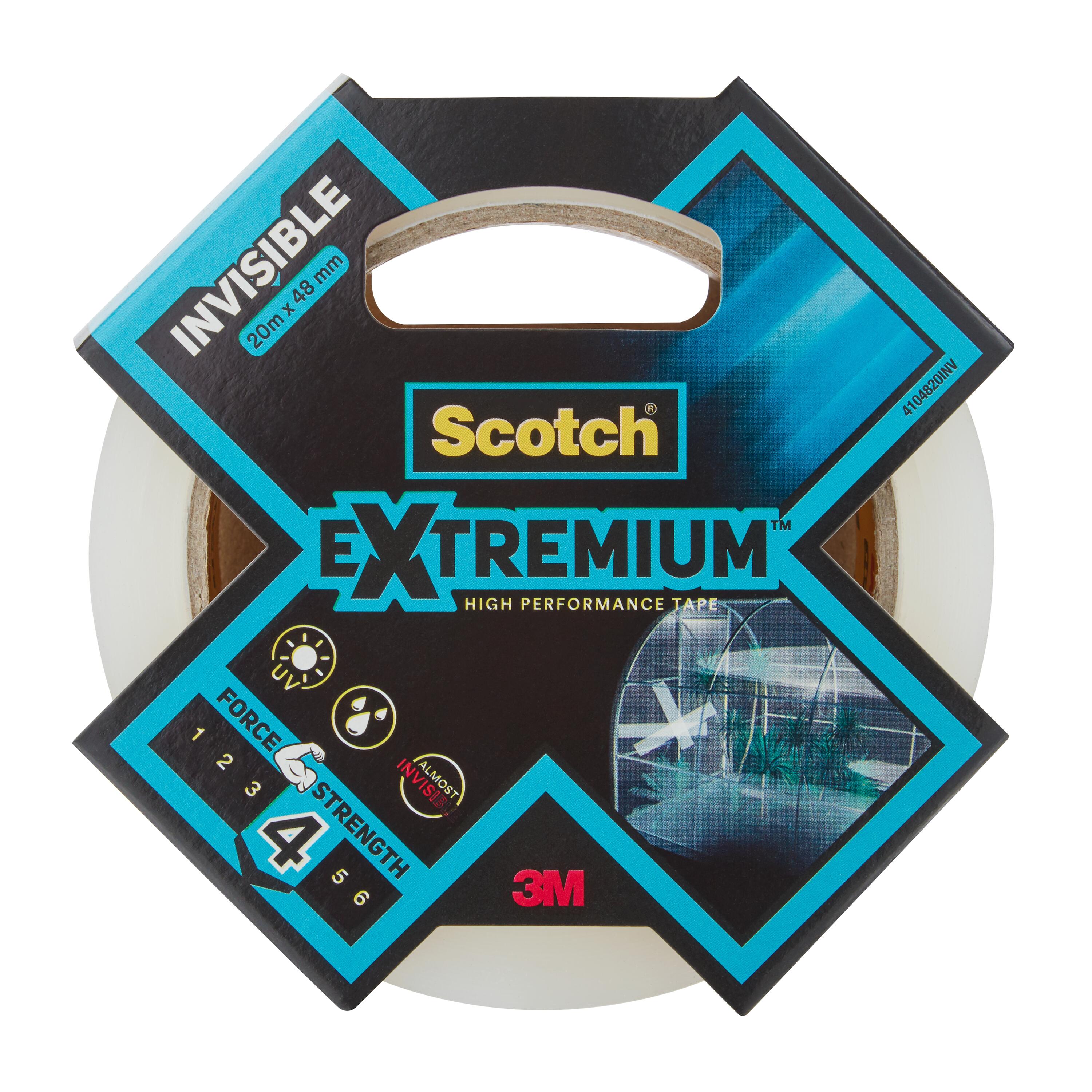 Cinta adhesiva extremium invisible Scotch 20mx48mm - 9