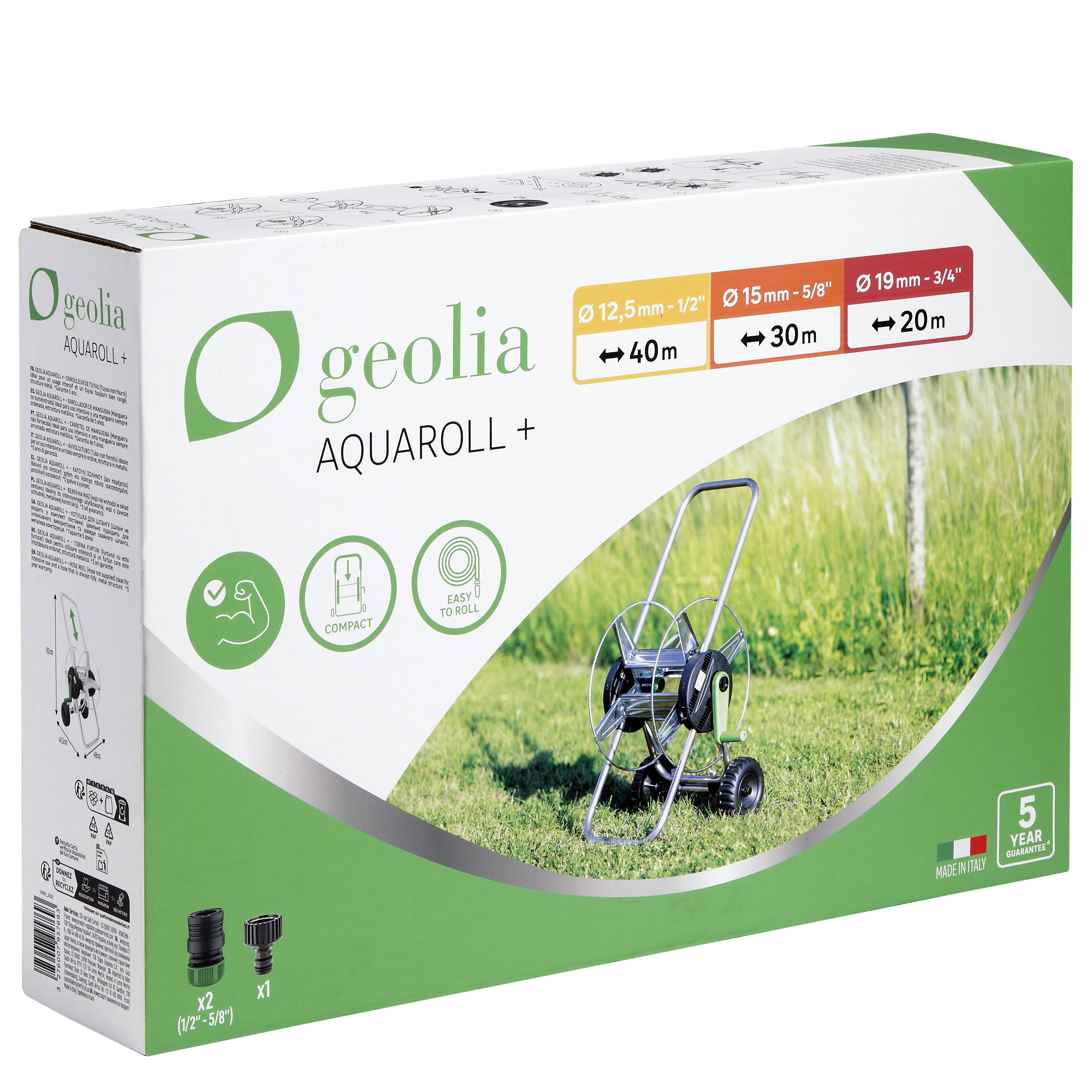 Porta manguera no equipada con ruedas GEOLIA - 8